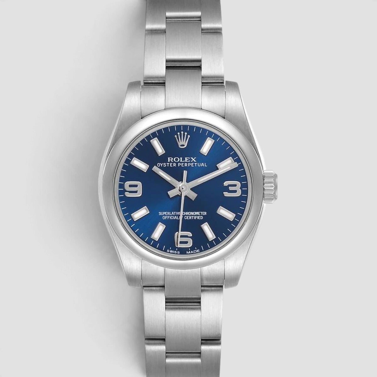 Oyster Perpetual Blue 3-6-9 Arabic Dial