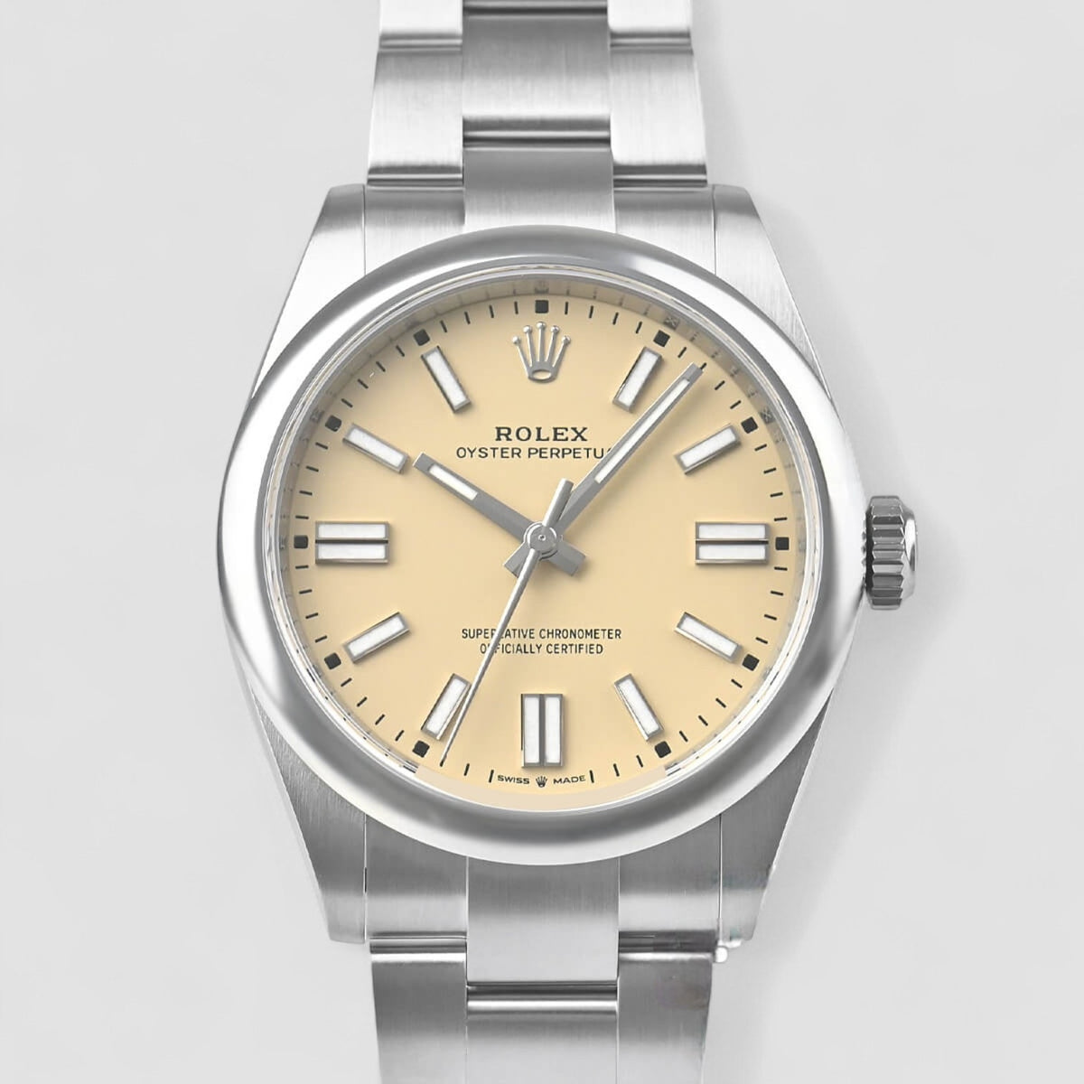 Oyster Perpetual Stainless Dial (2025)