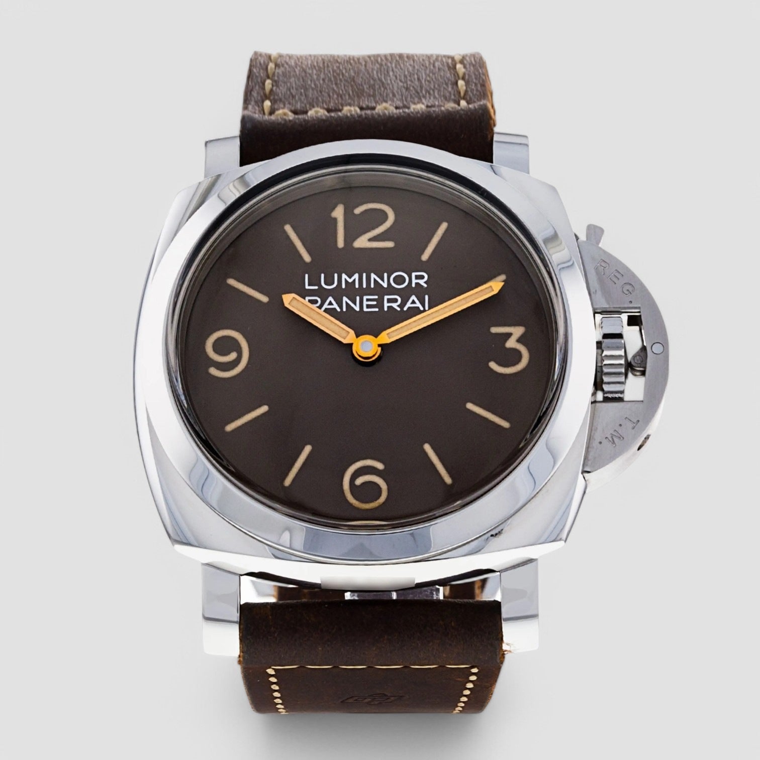 Luminor 1950 3 Days 47 Pam 663 Mm 00663 Brown Dial