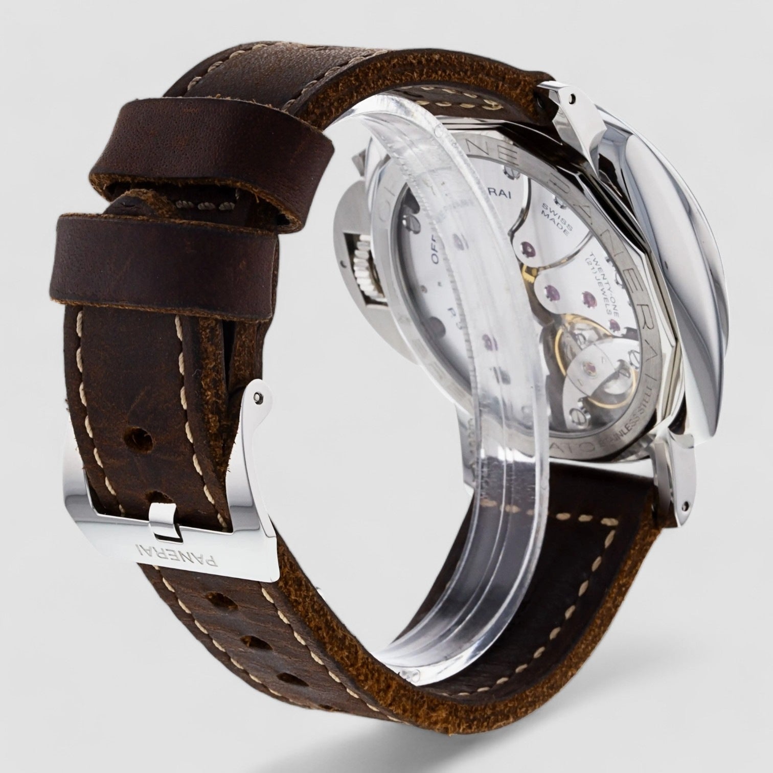 Luminor 1950 3 Days 47 Pam 663 Mm 00663 Brown Dial