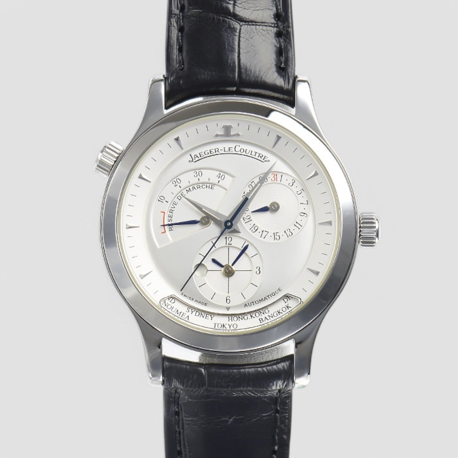Master Geographic SS Silver Dial 38MM