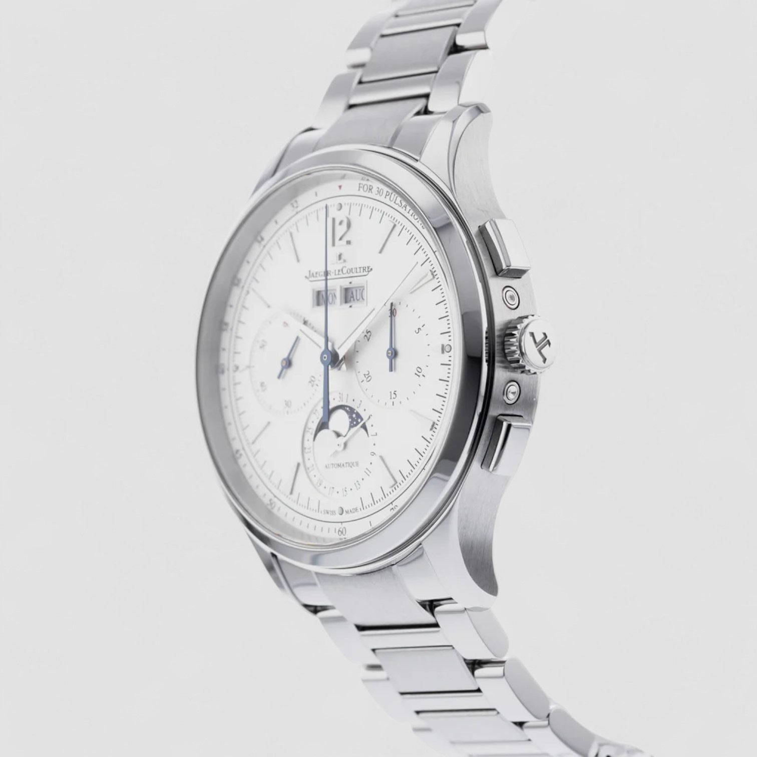 Master Control Chronograph Calendar – Refined Complexity in Stainless Steel
