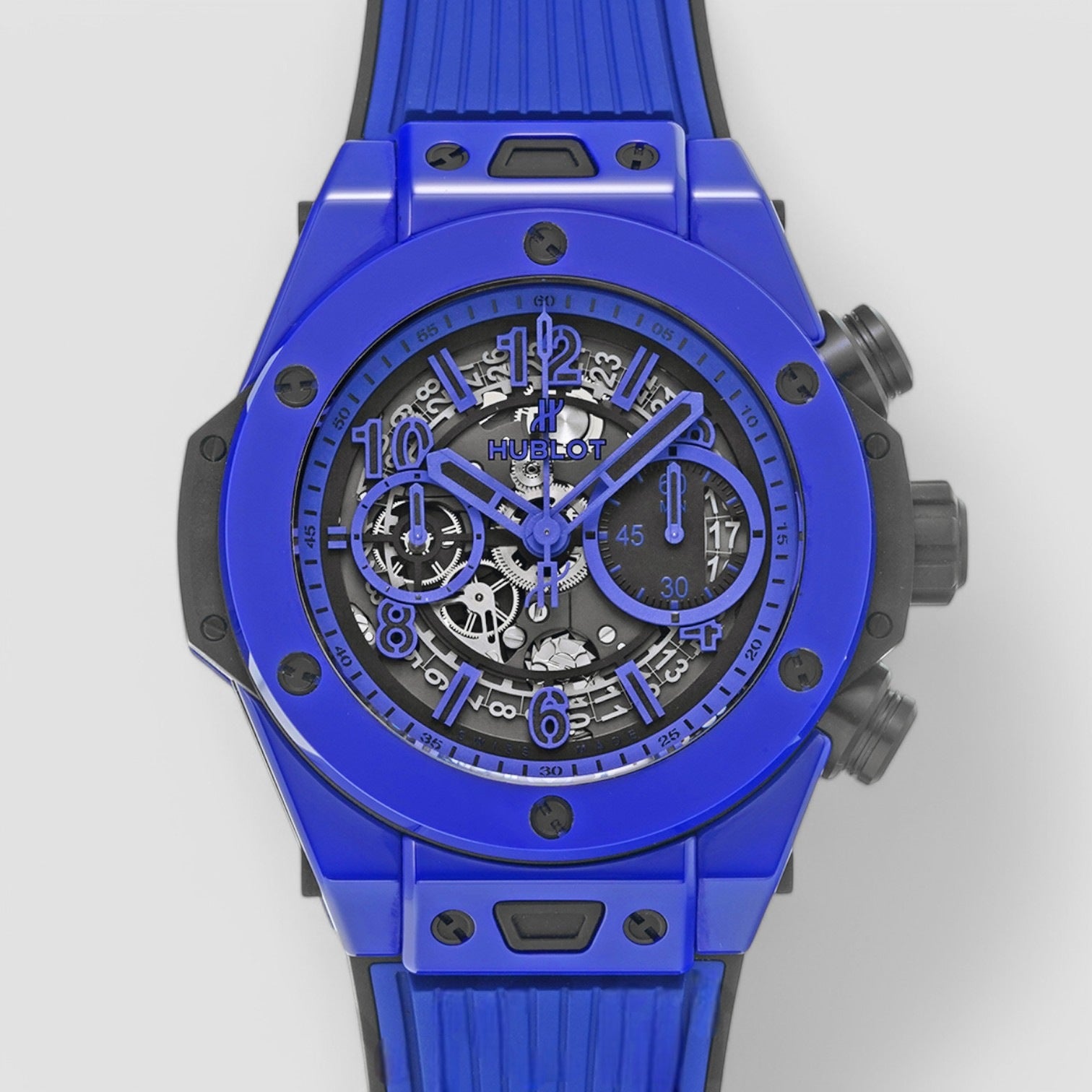Big Bang Unico Blue Magic Chronograph LIMITED Description