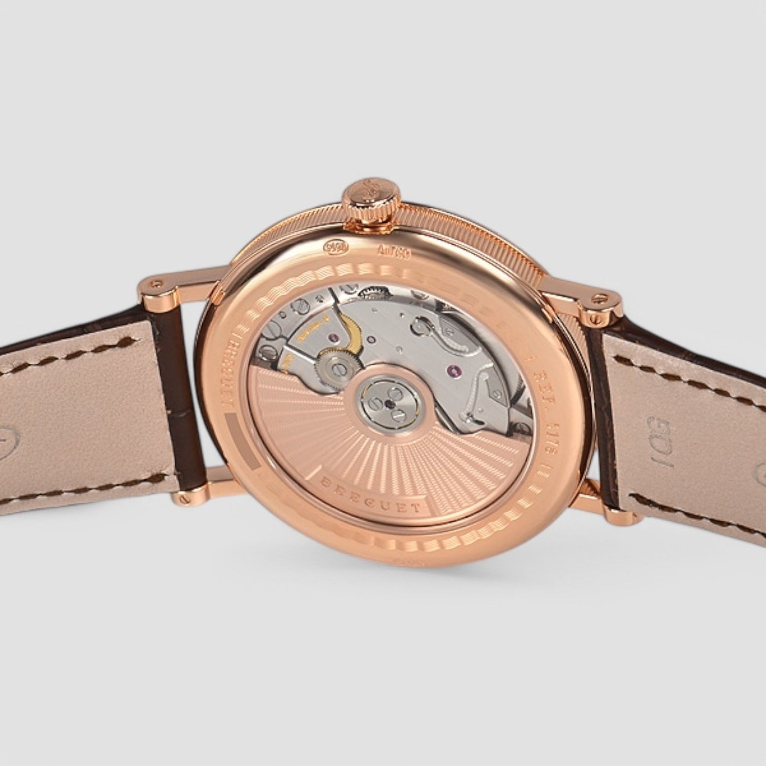 Classique Automatic Enamel Dial and Diamond Bezel / 18K Rose Gold Description