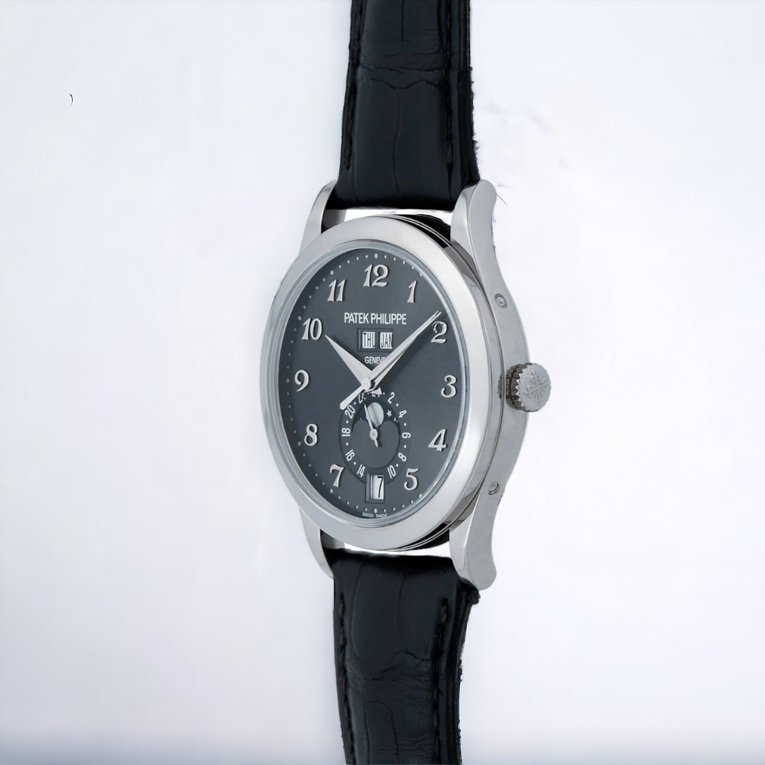 Annual Calendar White Gold Grey Dial