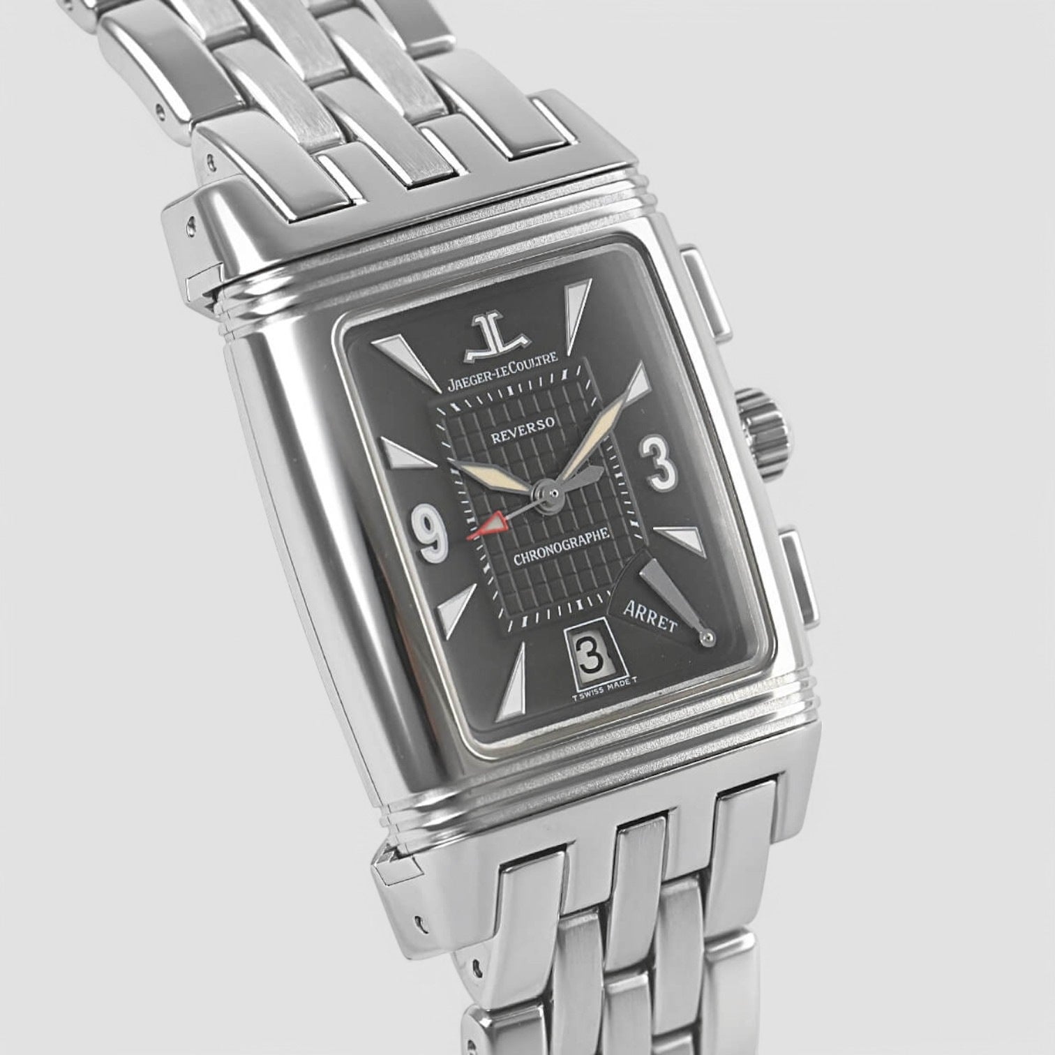 Gran’Sport Chronograph – Bold Performance in Stainless Steel