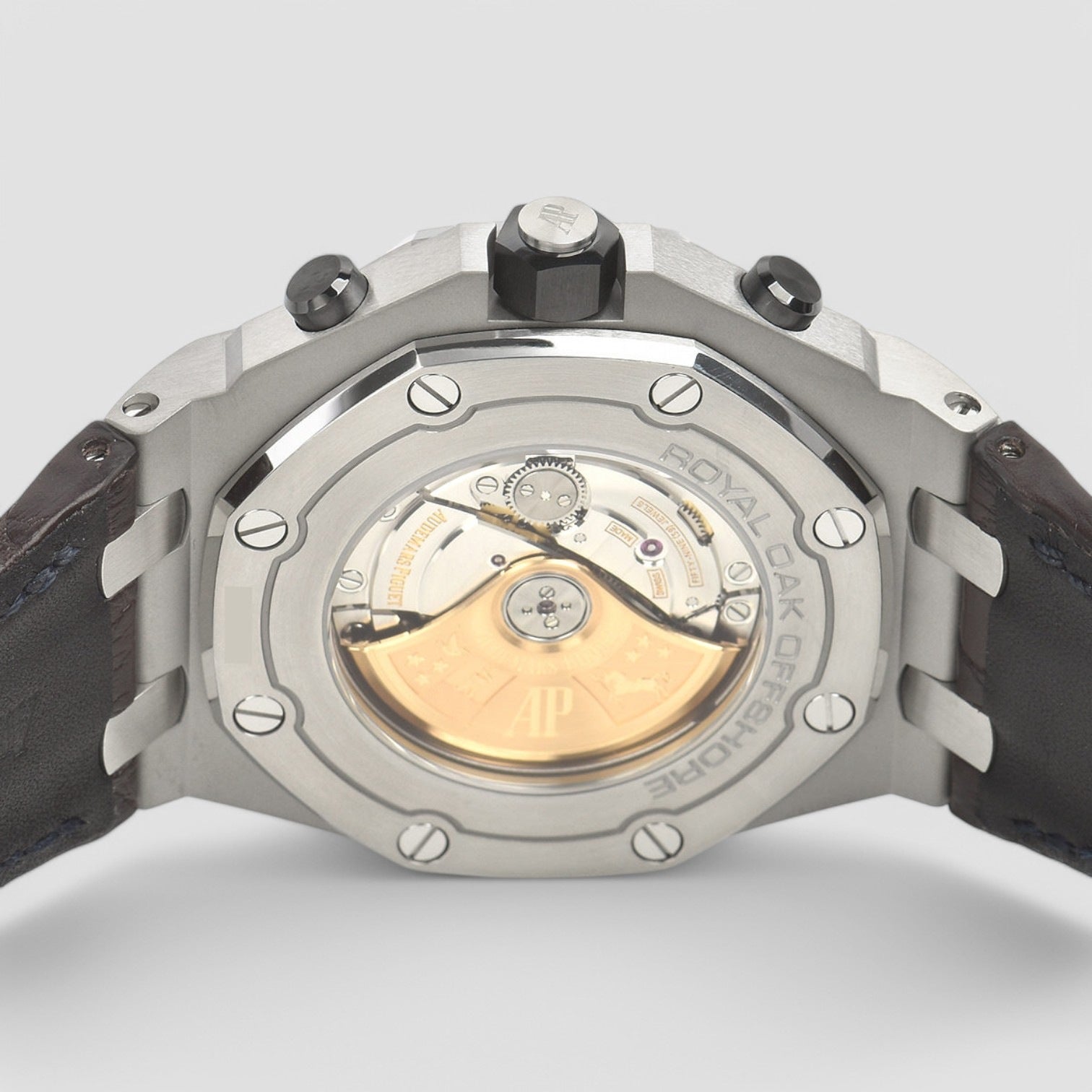 Royal Oak Offshore Chronograph Offshore Brown Tobacco Dial SS