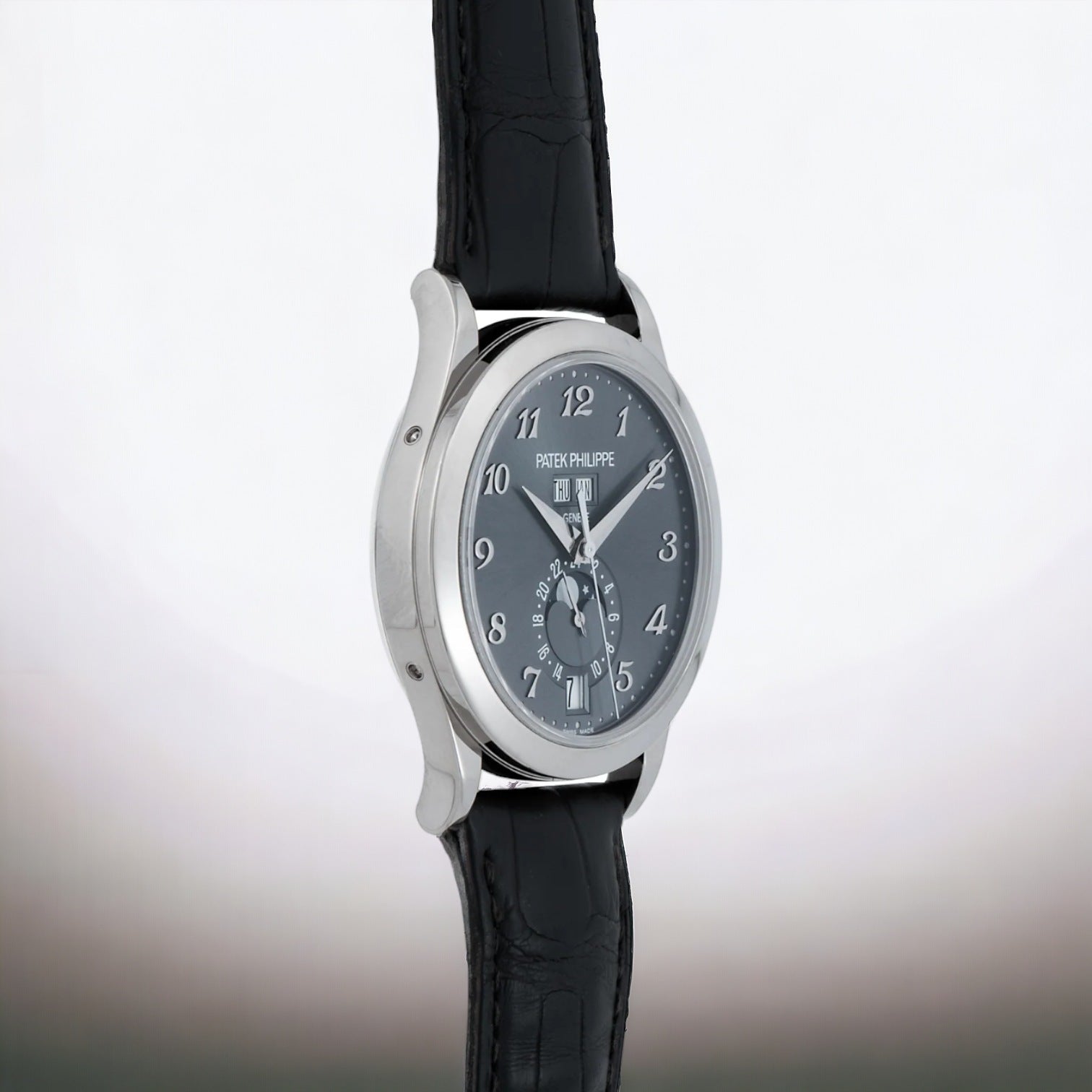 Annual Calendar White Gold Grey Dial