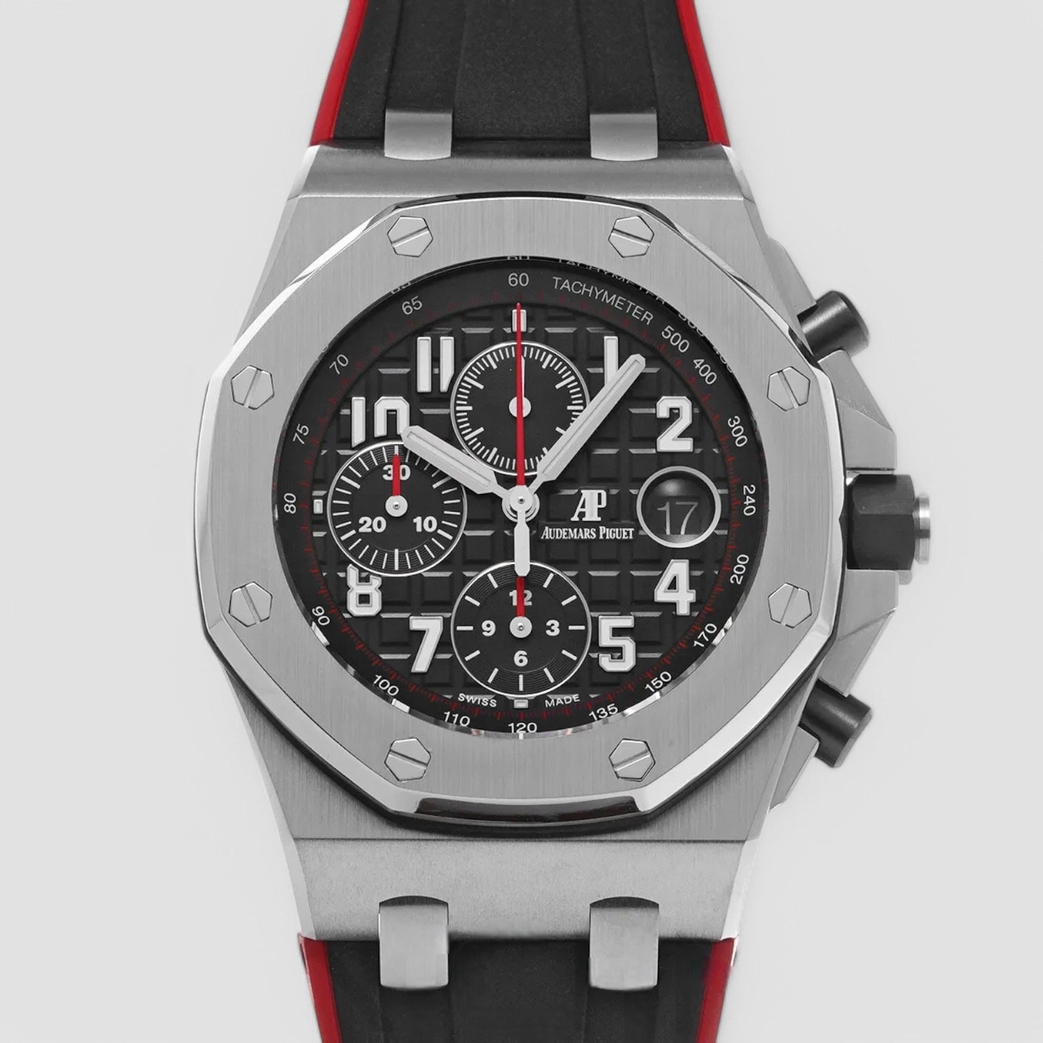 Royal Oak Offshore Chronograph "Vampire" SS / Alligator