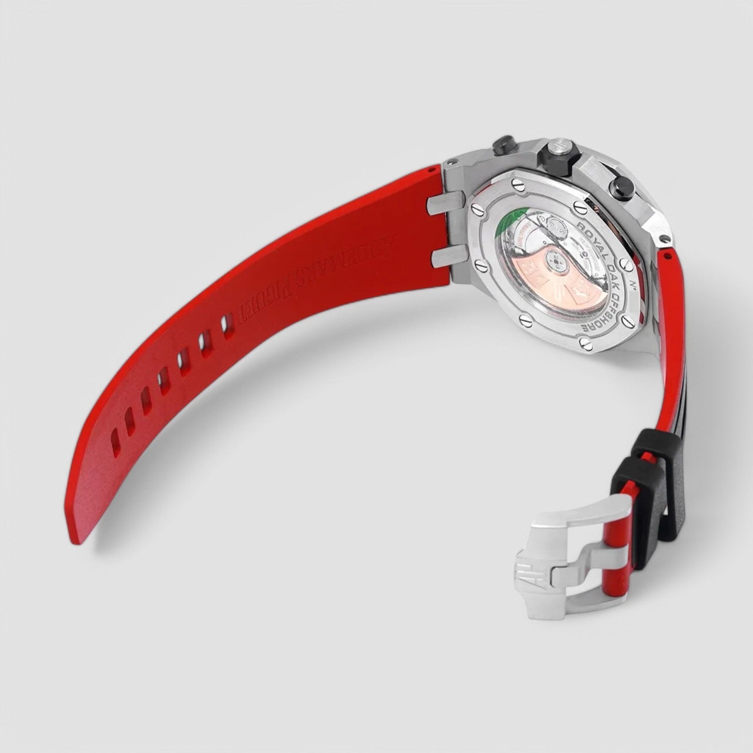 Royal Oak Offshore Chronograph "Vampire" SS / Alligator