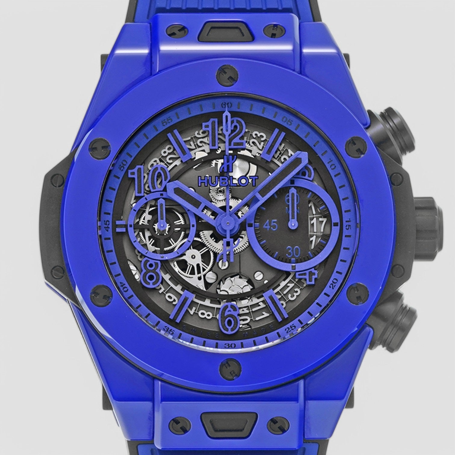 Big Bang Unico Blue Magic Chronograph LIMITED Description