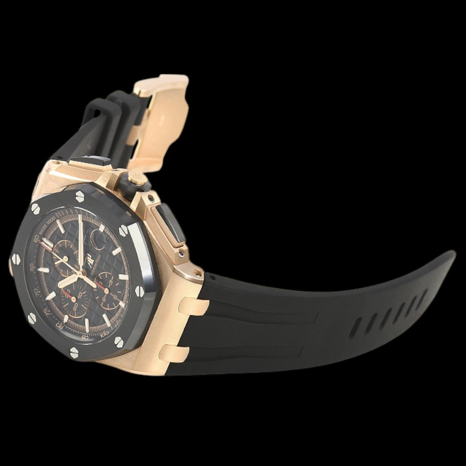 Royal Oak Offshore Chronograph Rose Gold Ceramic 44mm Black
