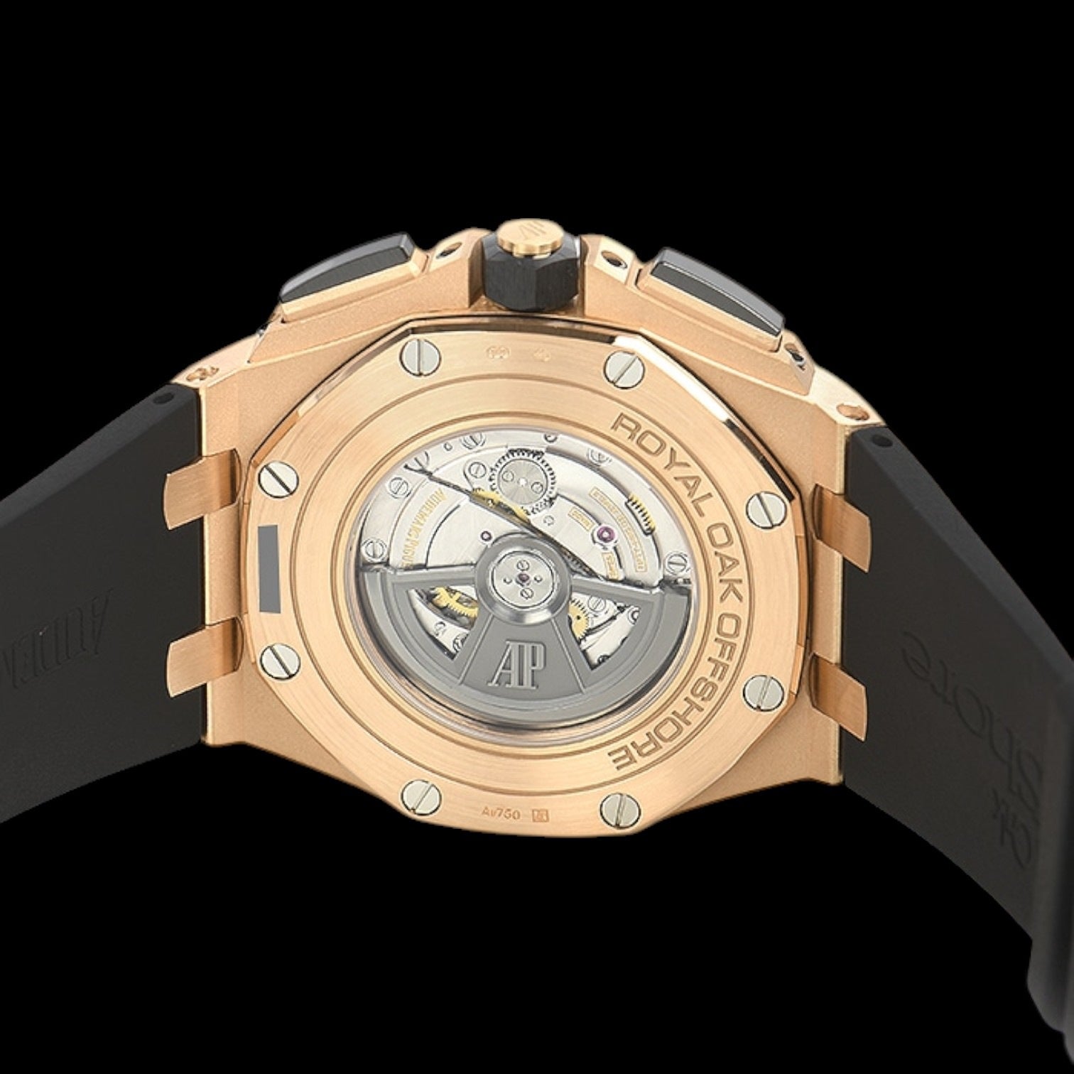 Royal Oak Offshore Chronograph Rose Gold Ceramic 44mm Black