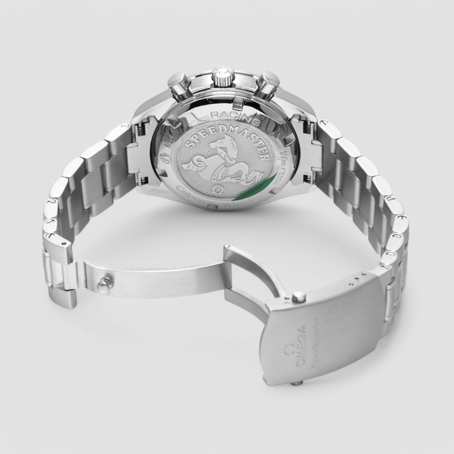 Speedmaster Racing Coaxial Steel Unisex Watch