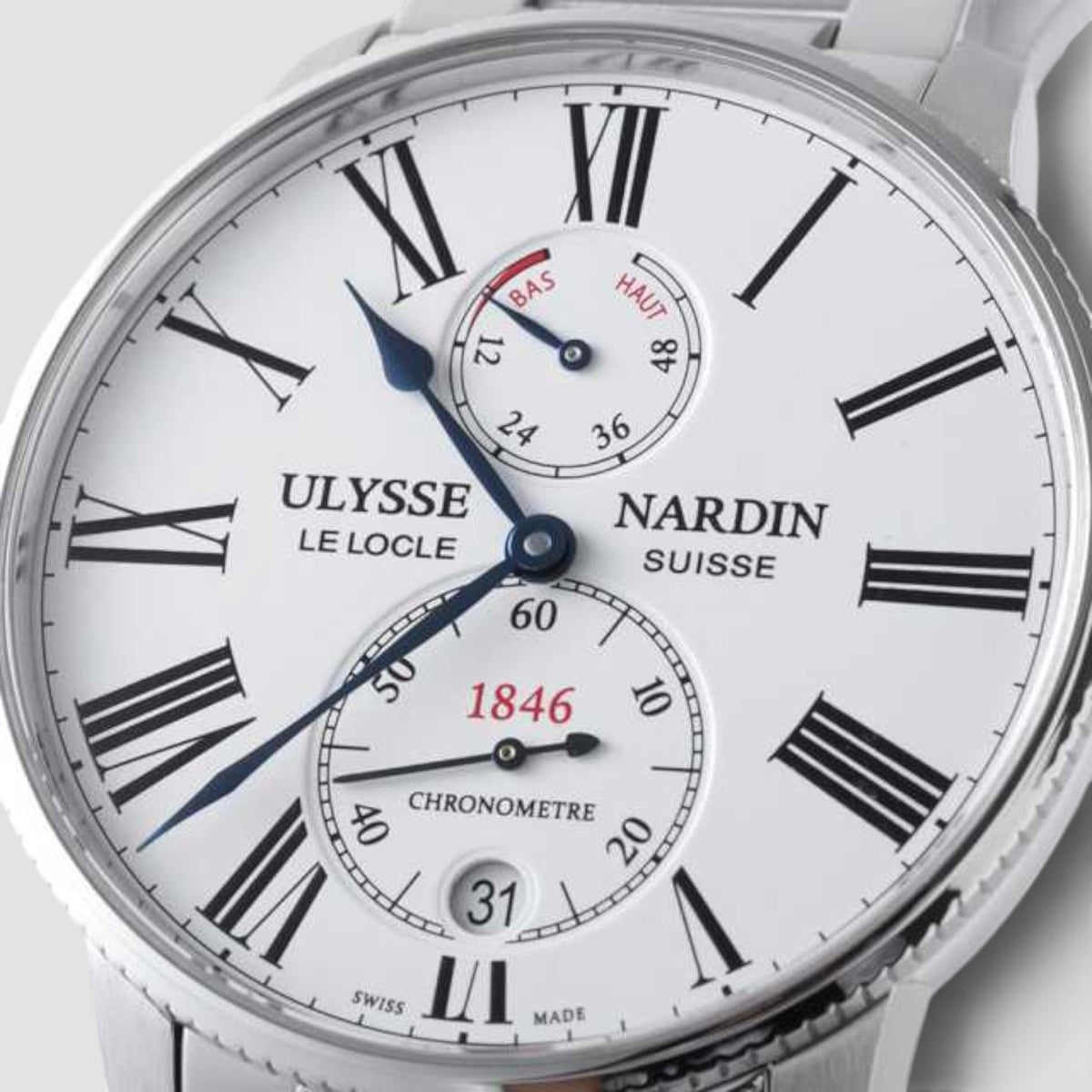 Marine Torpilleur 42mm White Dial