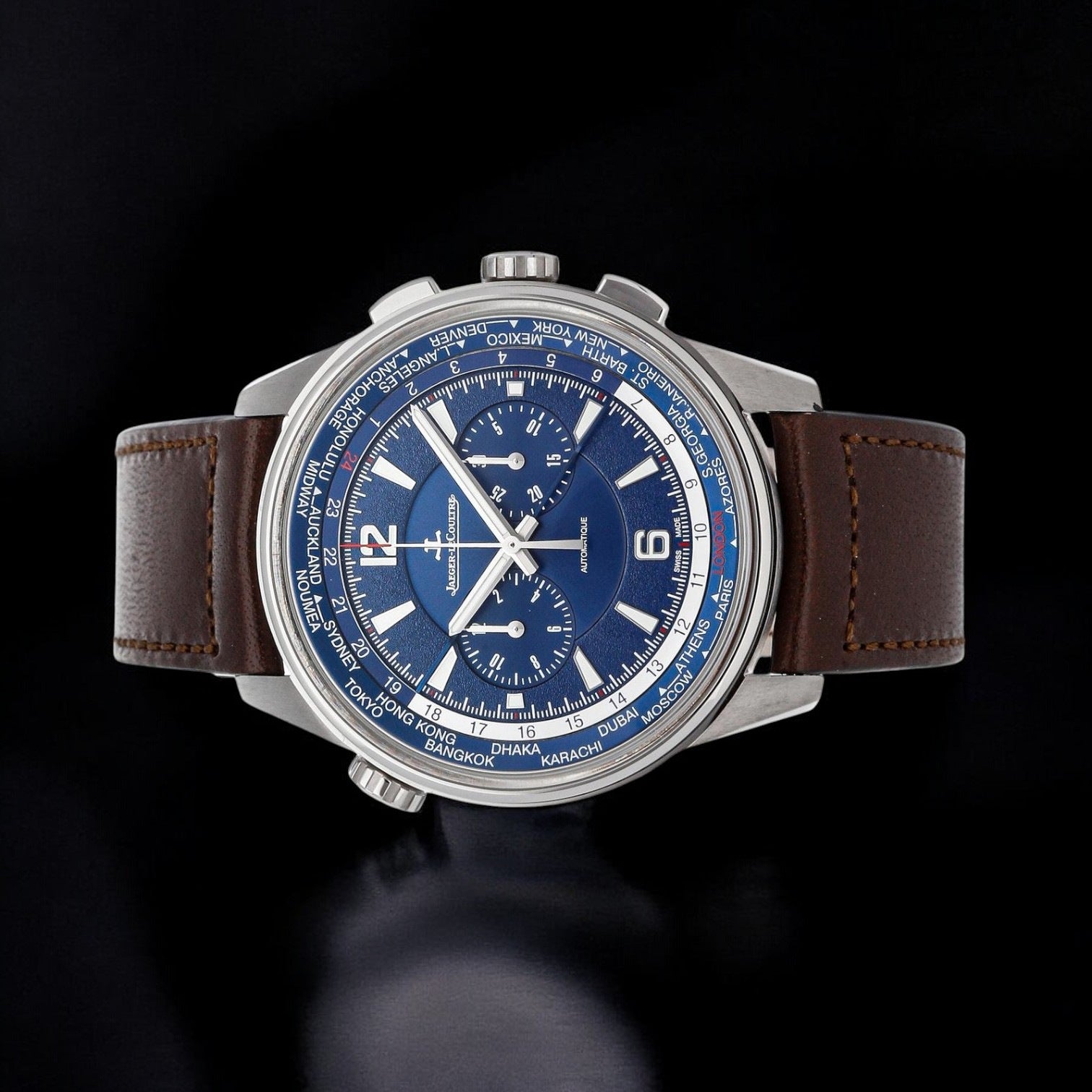 Polaris World Time Chronograph Titanium Automatic
