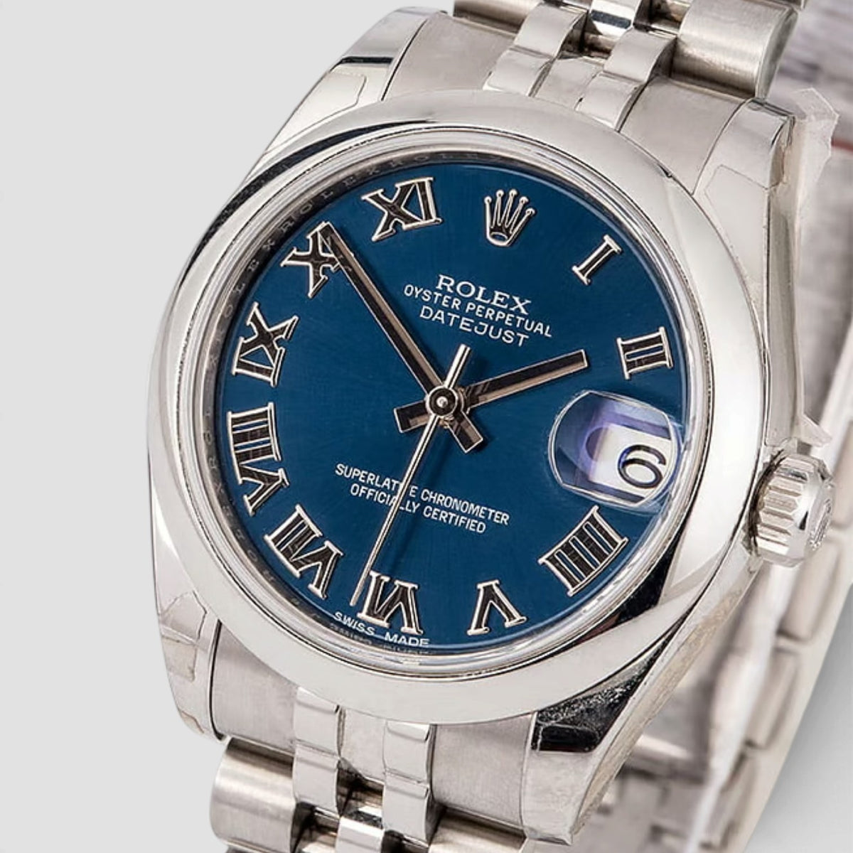 Datejust Blue Roman Numeral Dial Jubilee