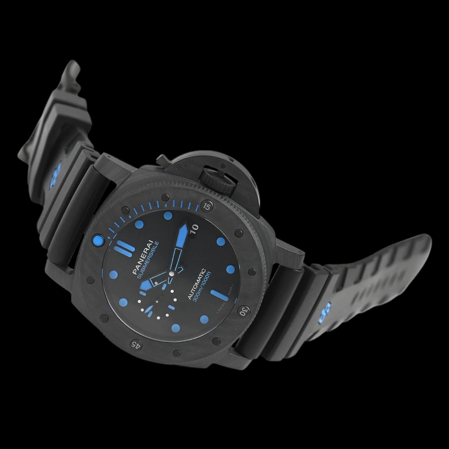 Submersible PAM01616 Carbotech 47mm 3 Days Automatic UNWORN