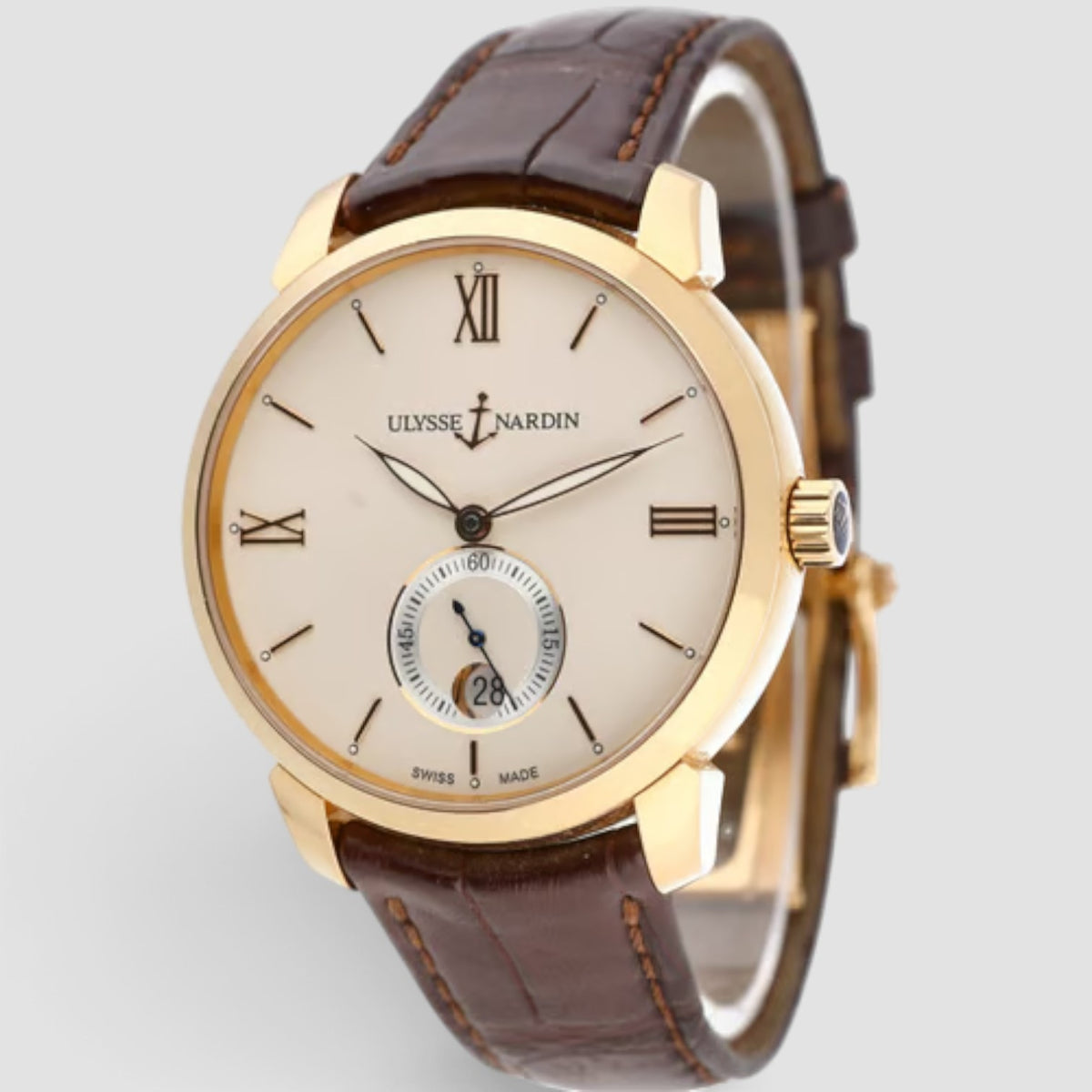 Classico 40mm Ivory Dial 18kt Rose Gold