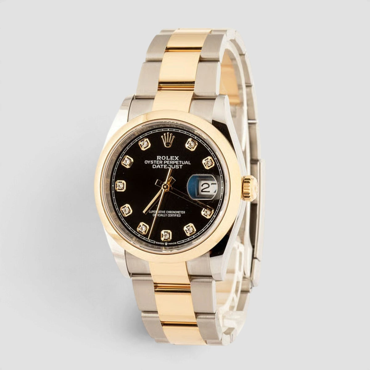 Datejust 36 Black Diamond Dial Oyster