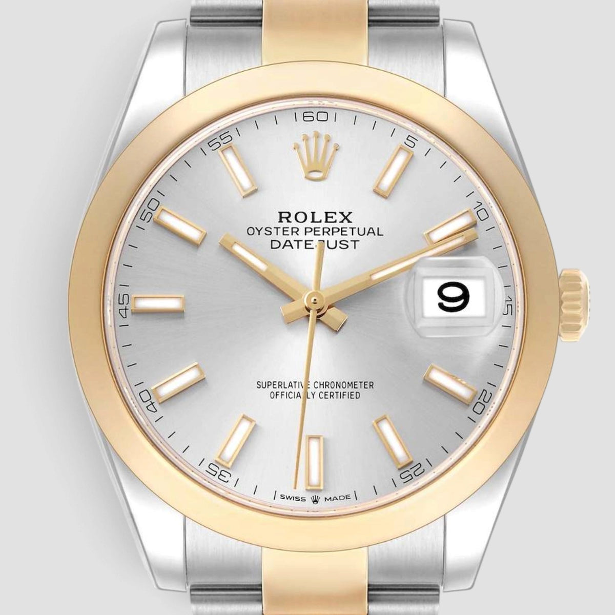 Datejust 41 Silver Index Dial Oyster