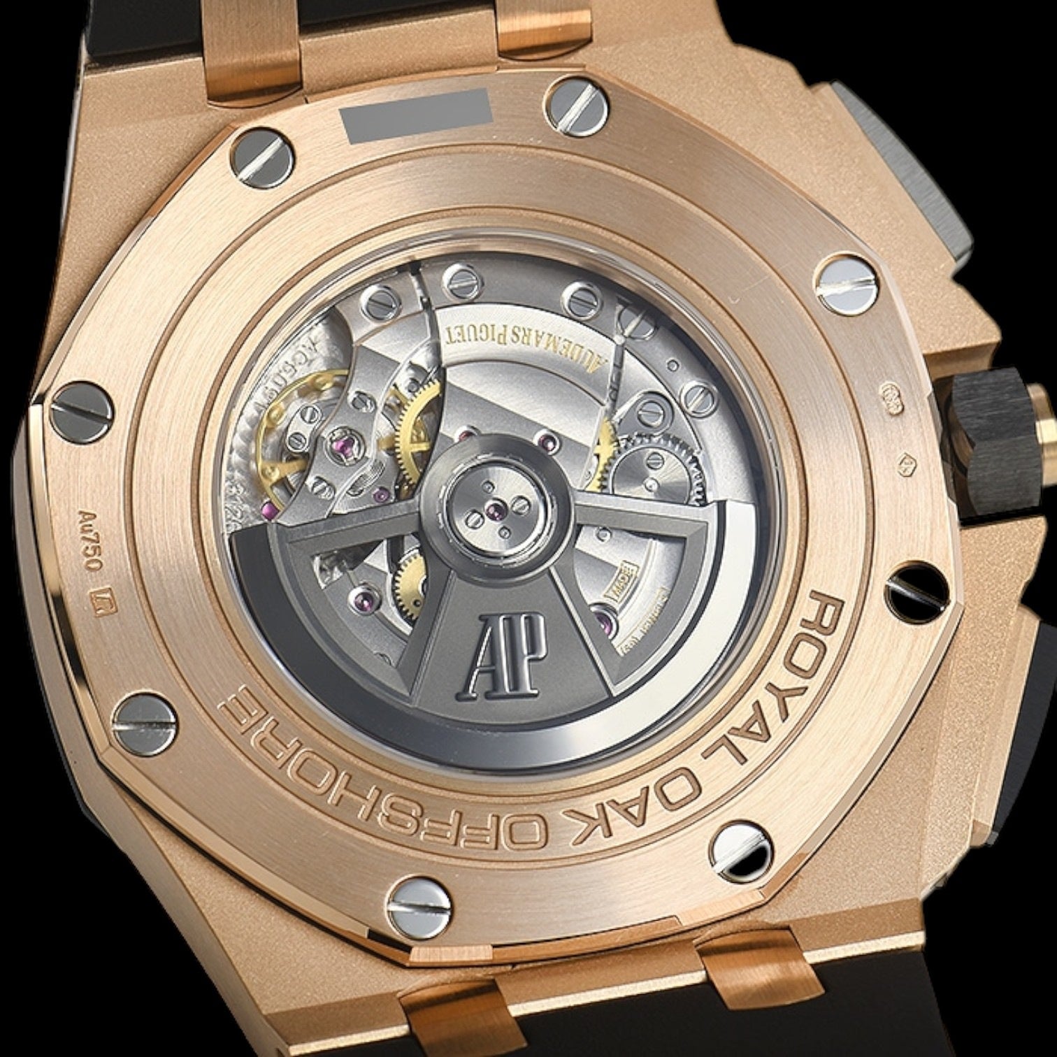 Royal Oak Offshore Chronograph Rose Gold Ceramic 44mm Black