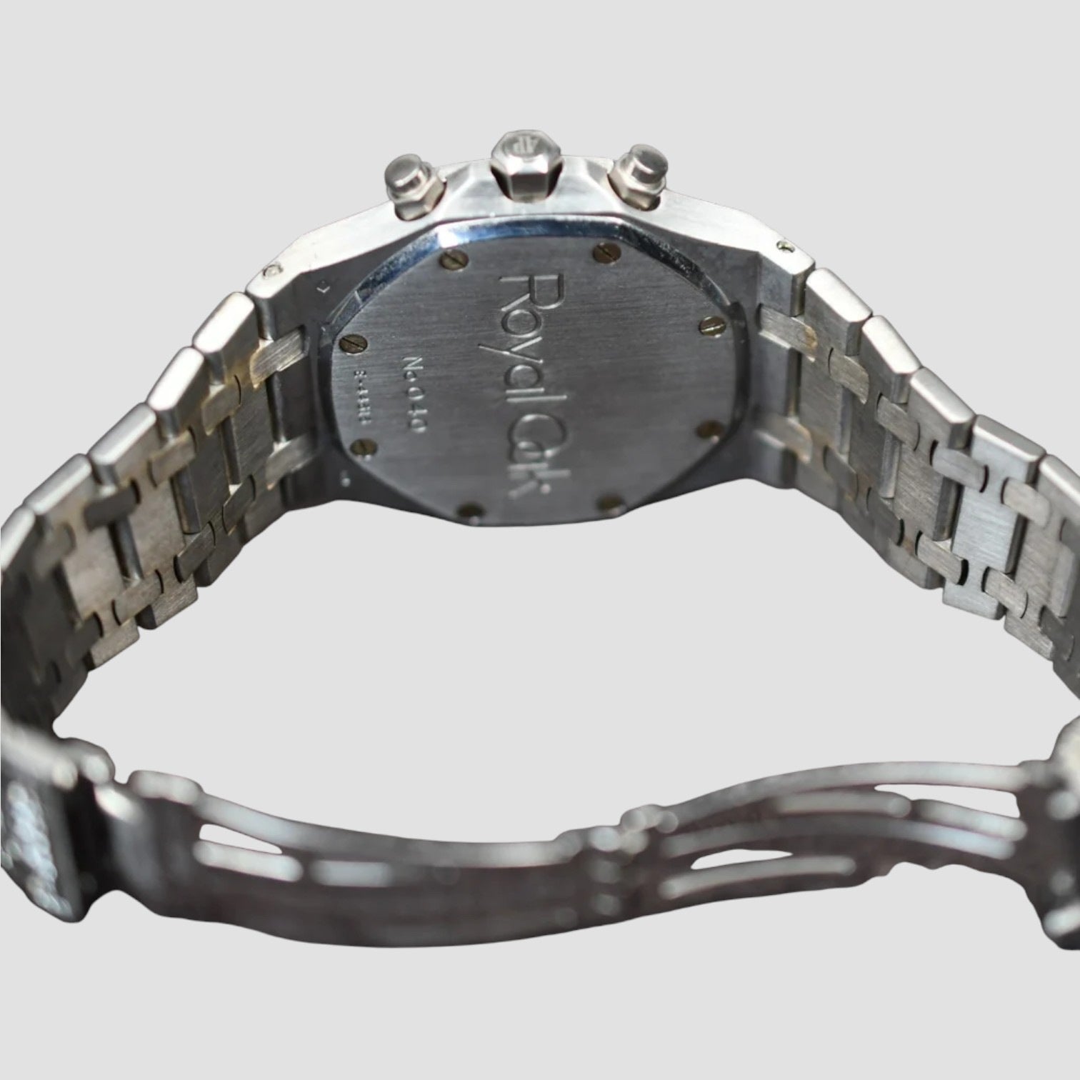 Royal Oak Chronograph Diamond 18 kt White Gold Men's Watch