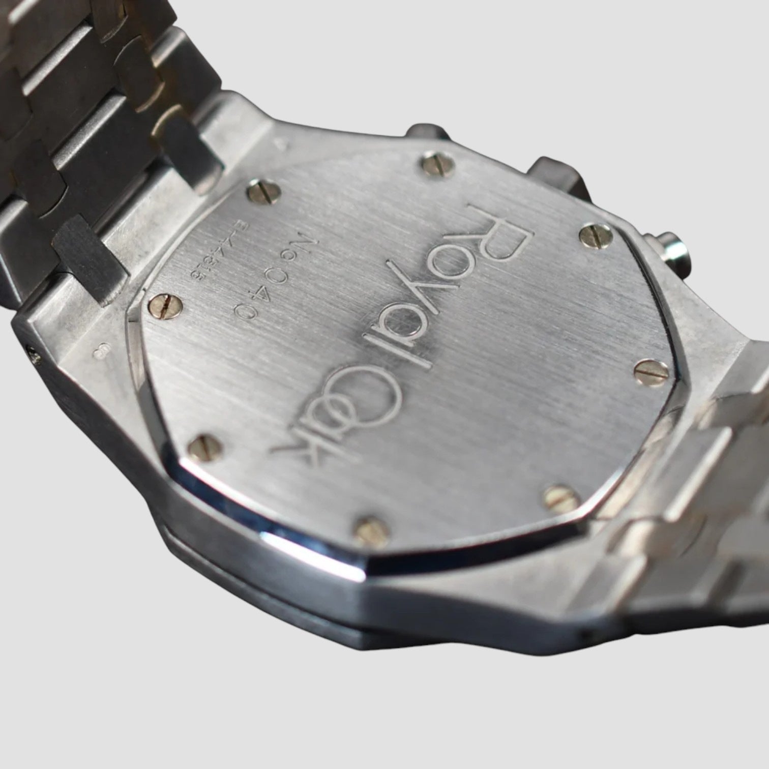 Royal Oak Chronograph Diamond 18 kt White Gold Men's Watch