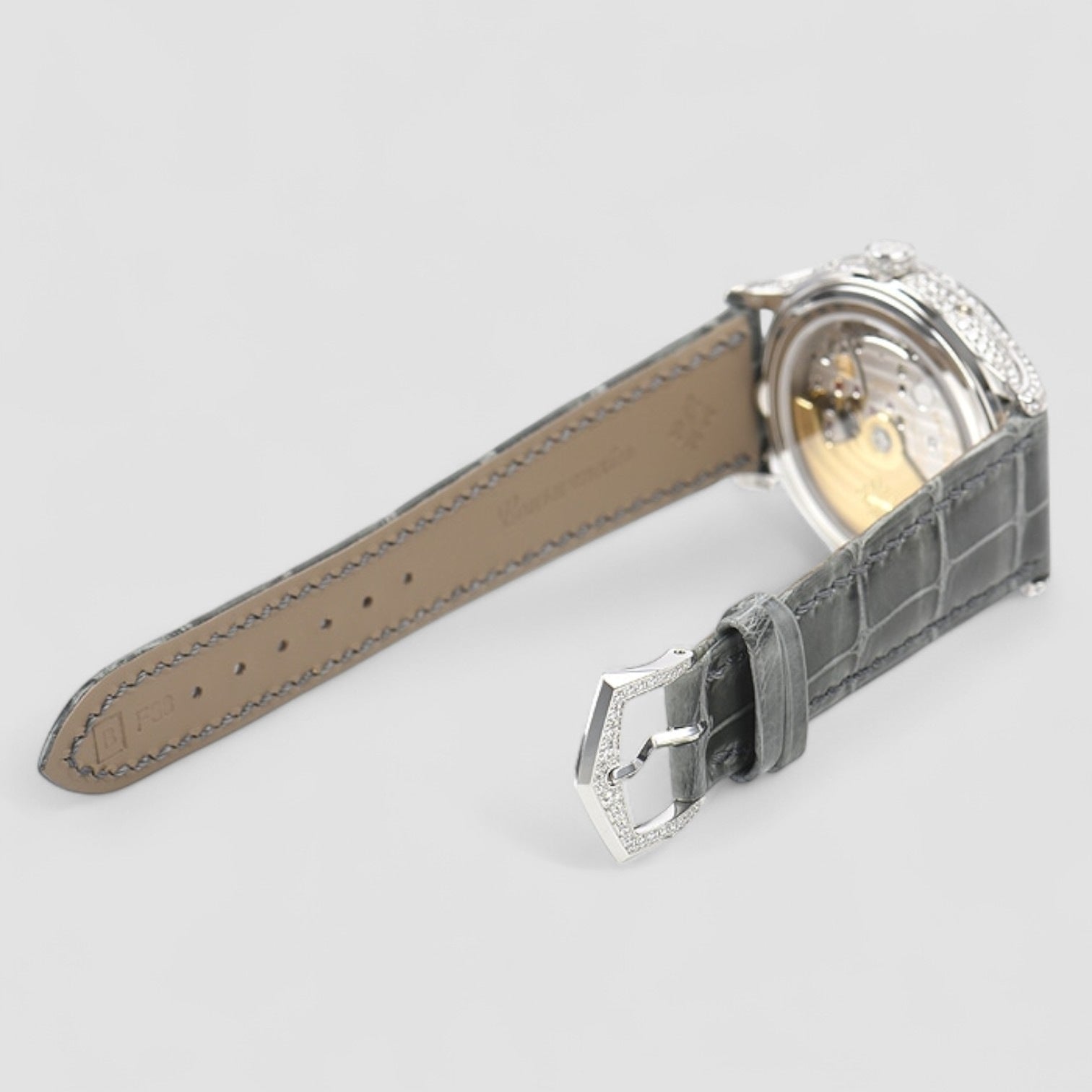 Annual Calendar Complications Diamond White Gold