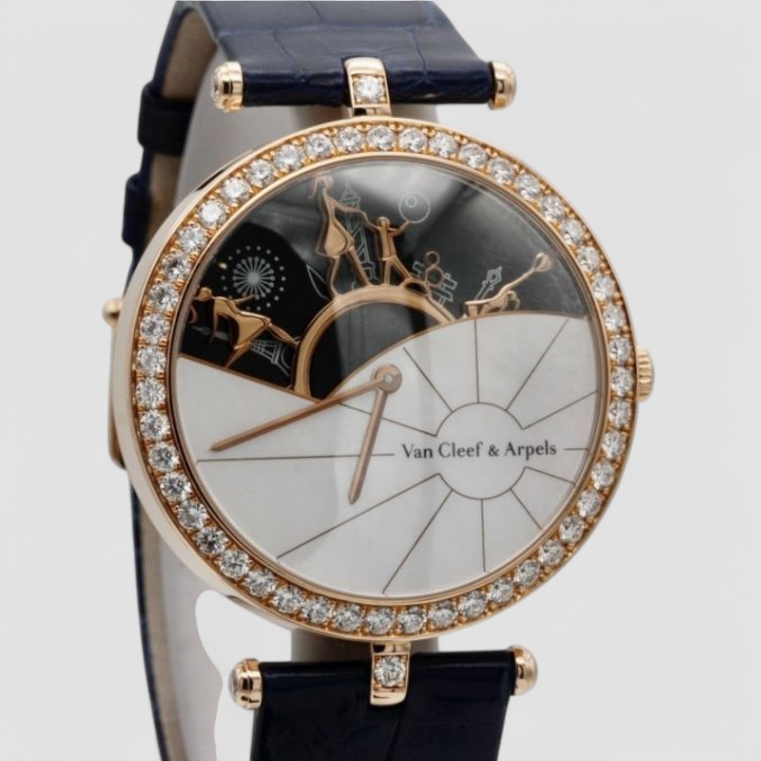 A Day In Paris 18k Rose Gold and Diamonds