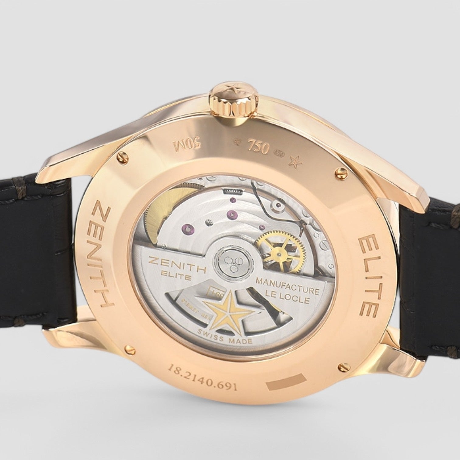 Captain Moonphase 18K RG Silver Dial 40MM