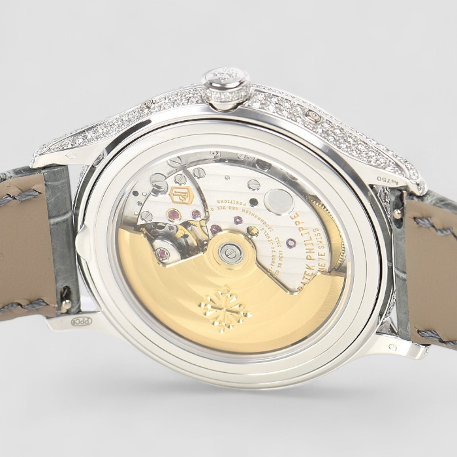 Annual Calendar Complications Diamond White Gold