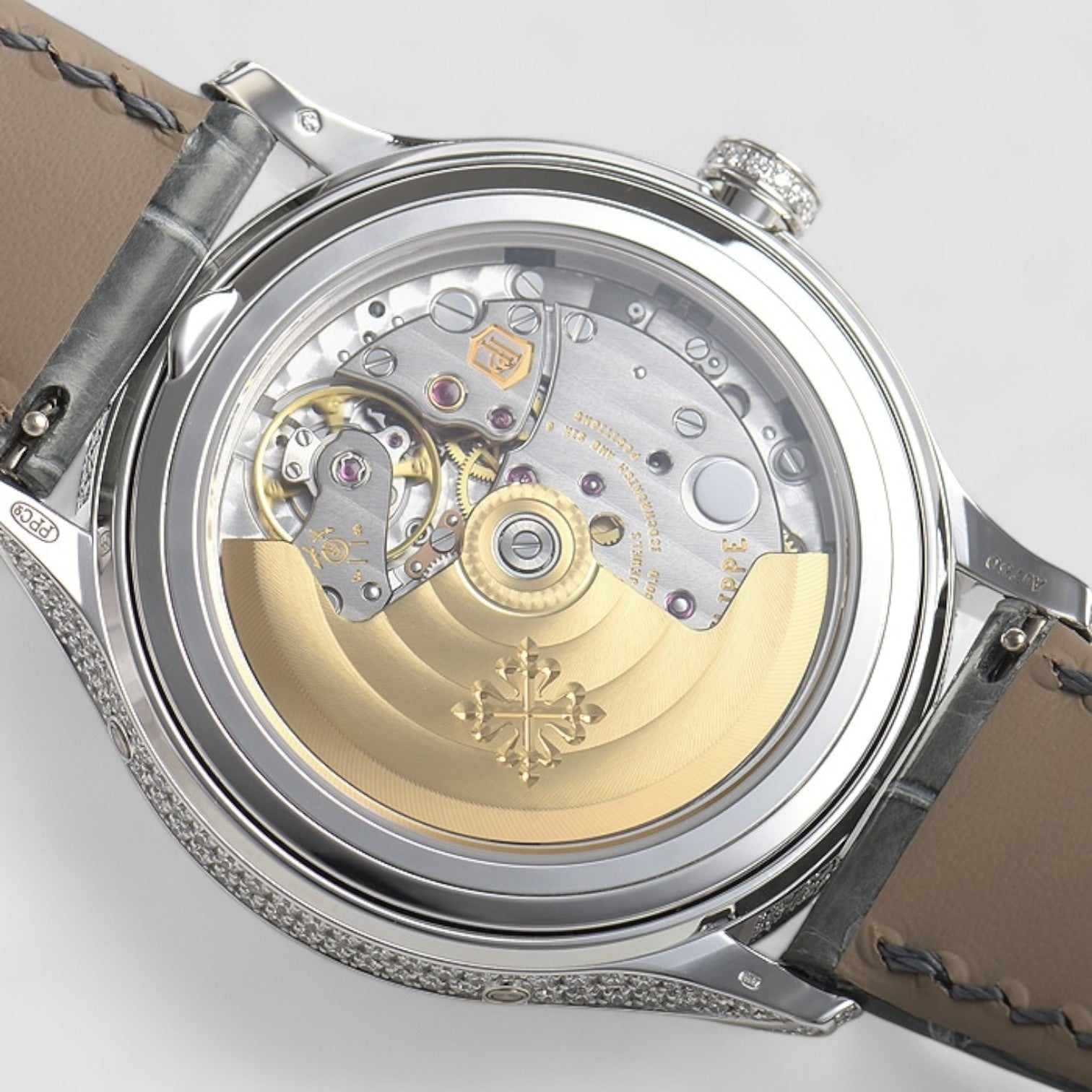 Annual Calendar Complications Diamond White Gold