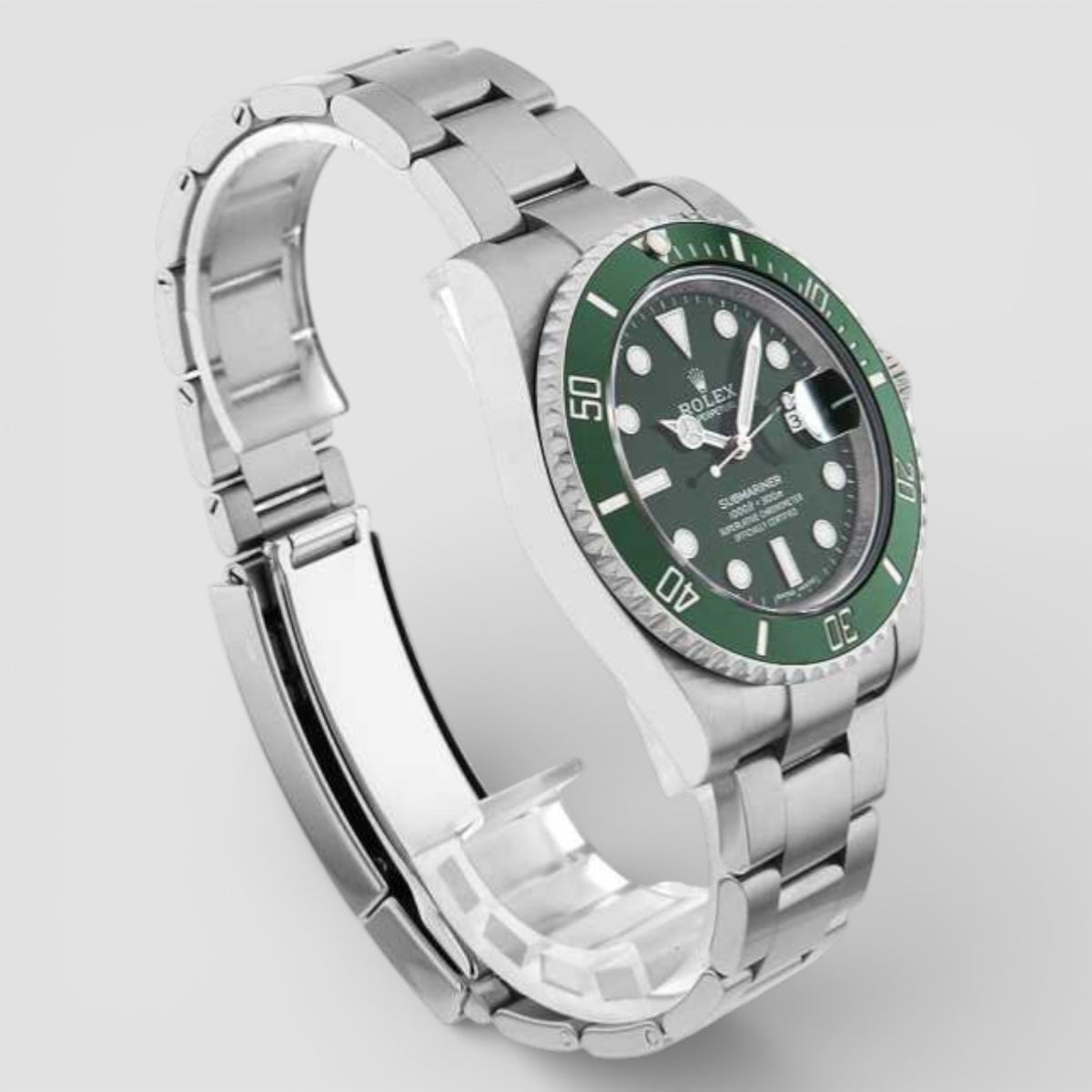 Submariner Date "Hulk" Green Ceramic Bezel Green Dial SS