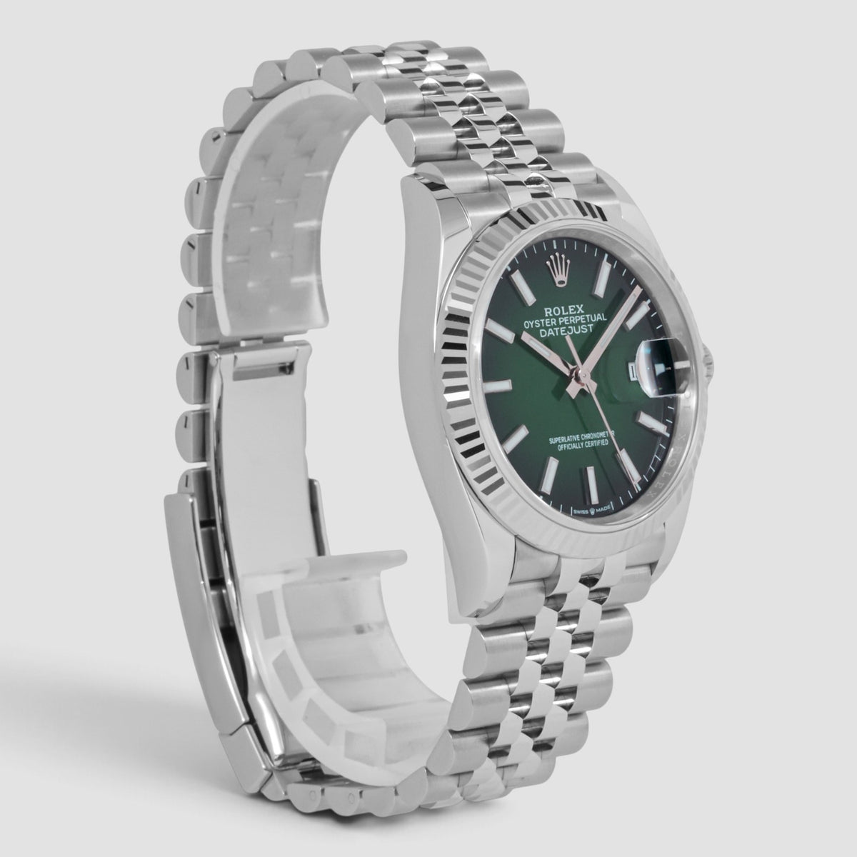 Datejust 36 Green Ombré Dial Jubilee