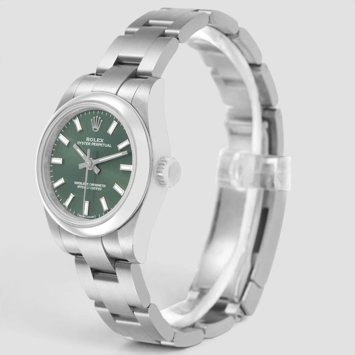 Oyster Perpetual Green Index Dial