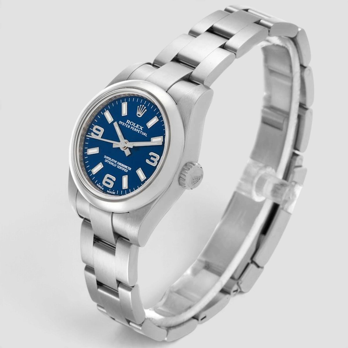 Oyster Perpetual Blue 3-6-9 Arabic Dial