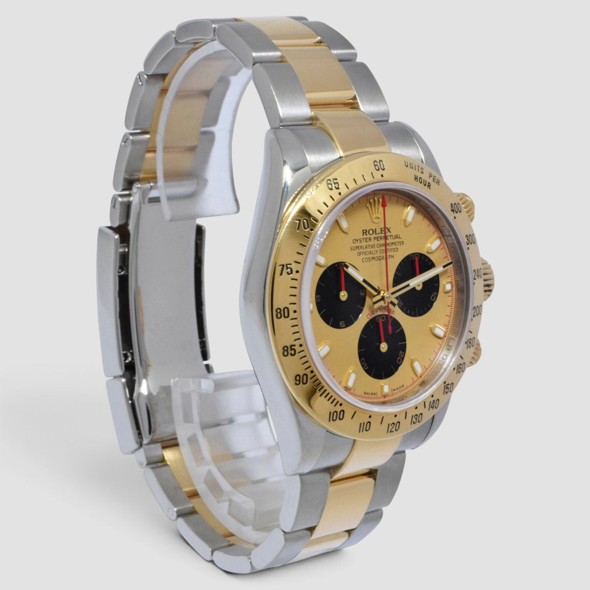 Cosmograph Daytona 40mm Champagne “Paul Newman”-Style Dial