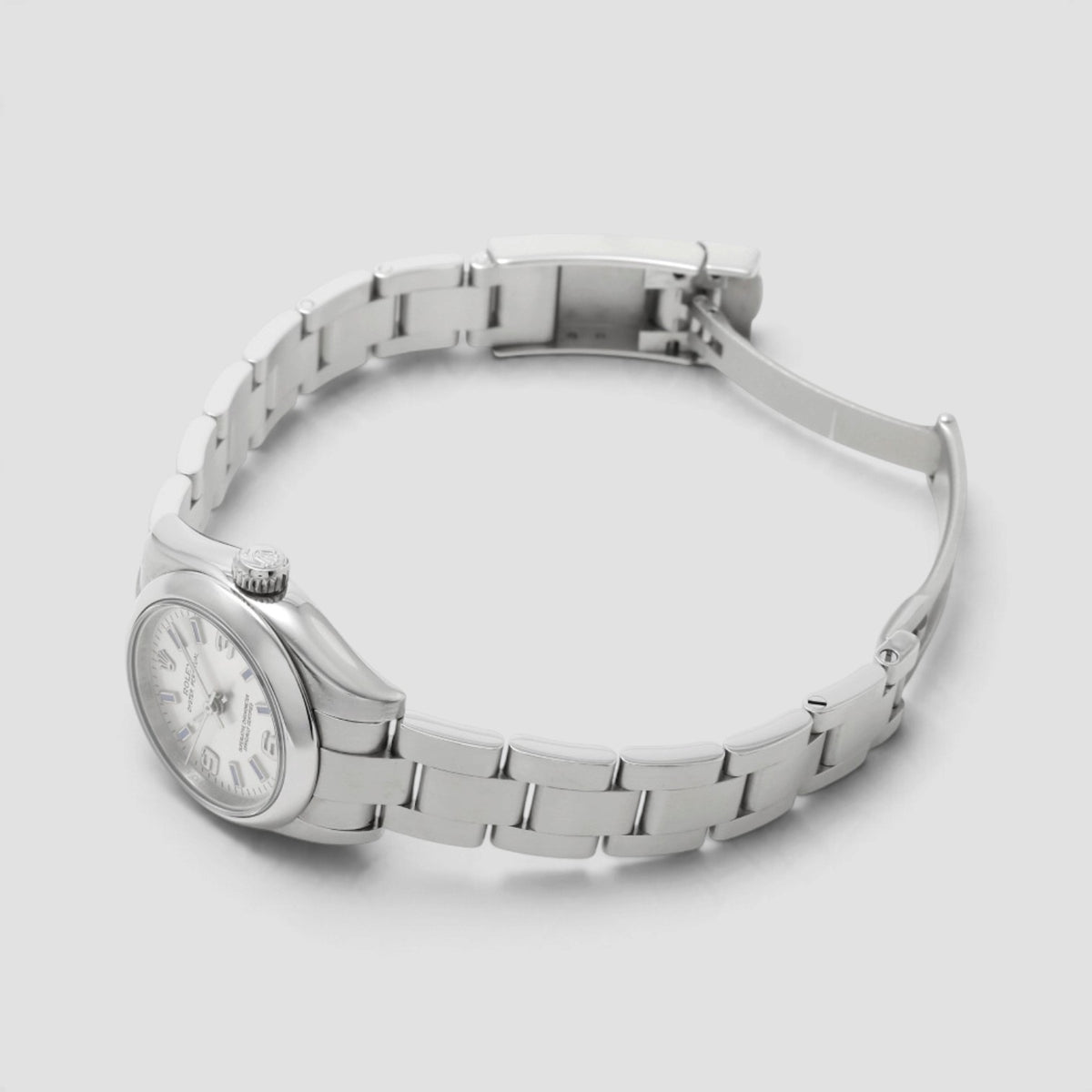 Oyster Perpetual Silver 3-6-9 Arabic Dial