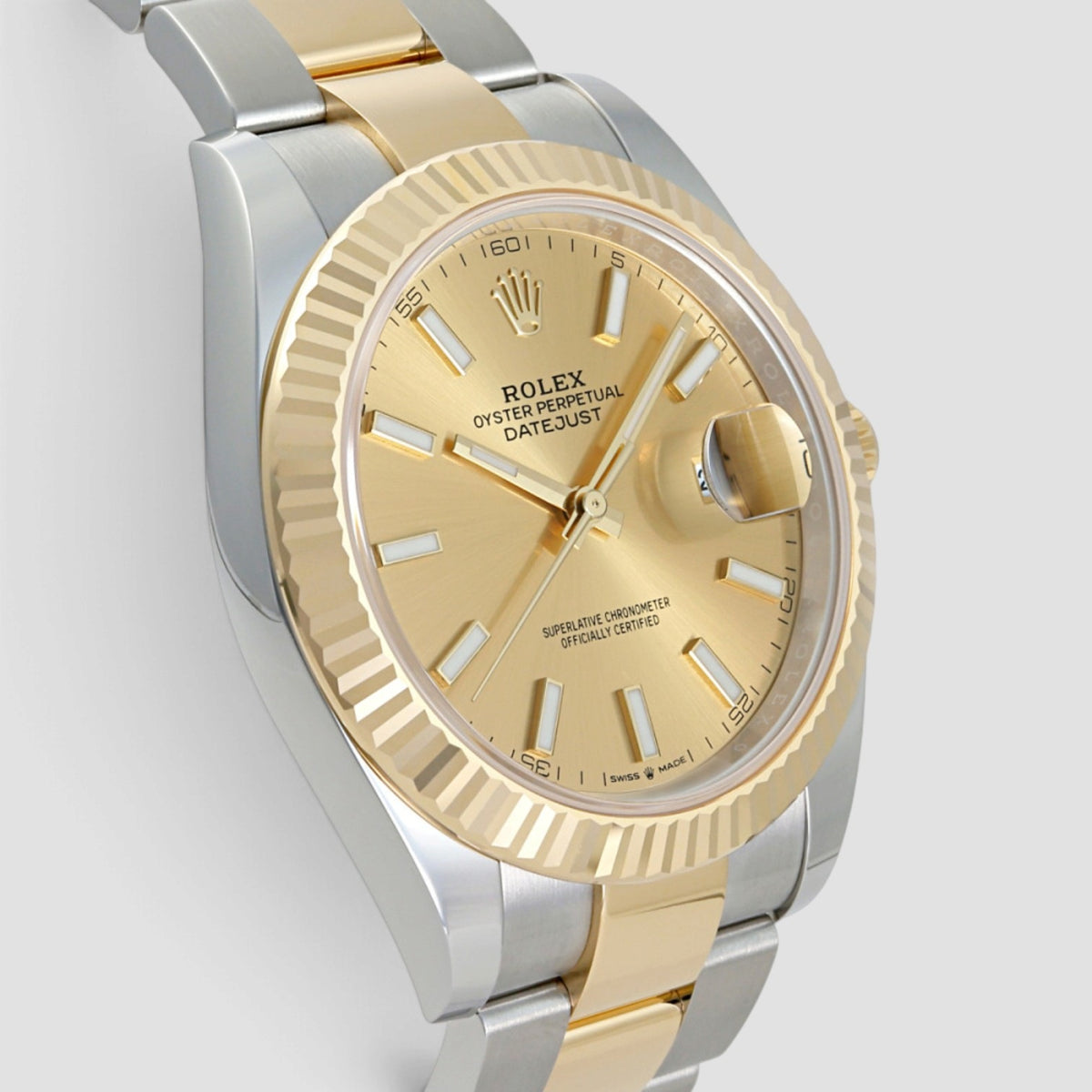 Datejust 41 Champagne Index Dial Oyster