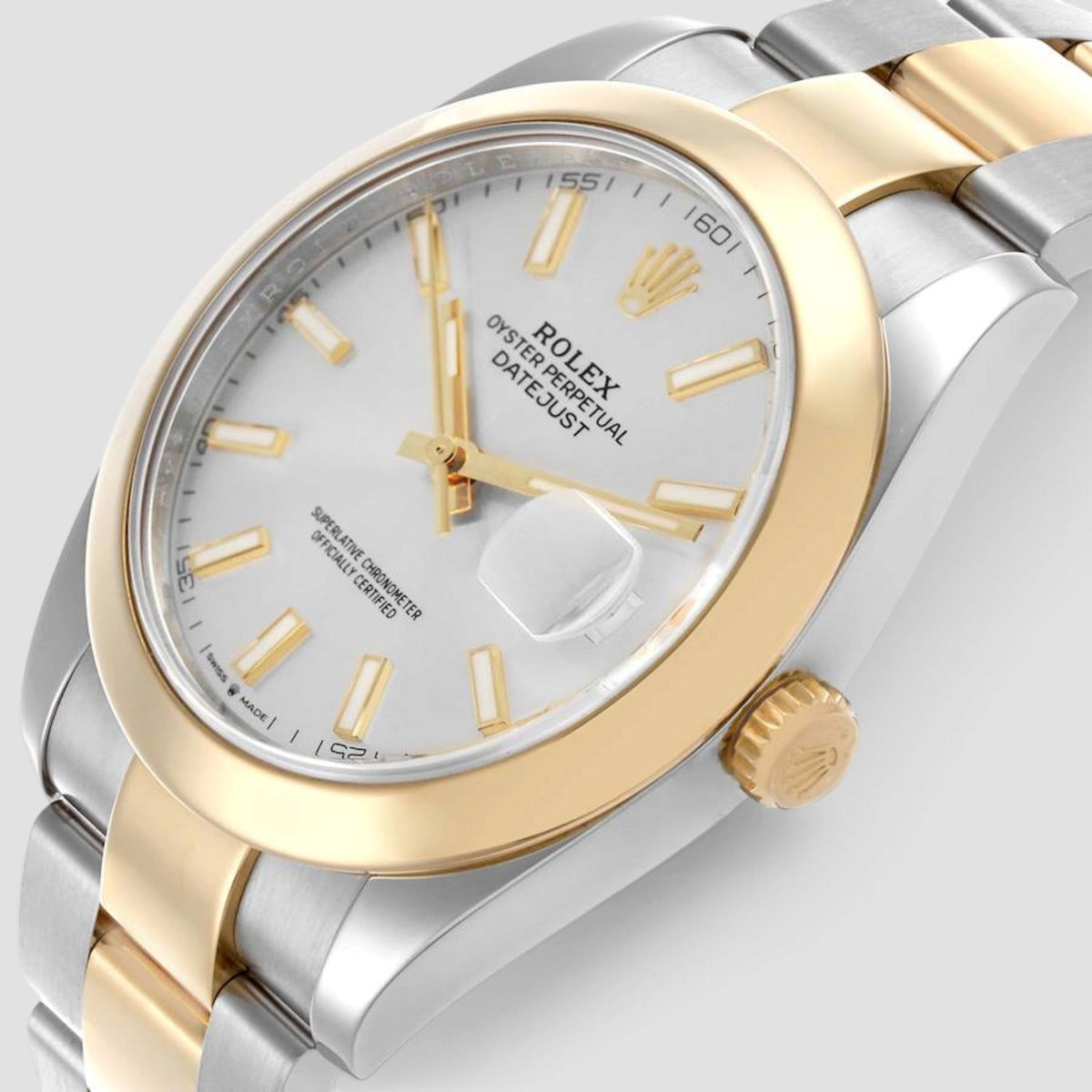 Datejust 41 Silver Index Dial Oyster