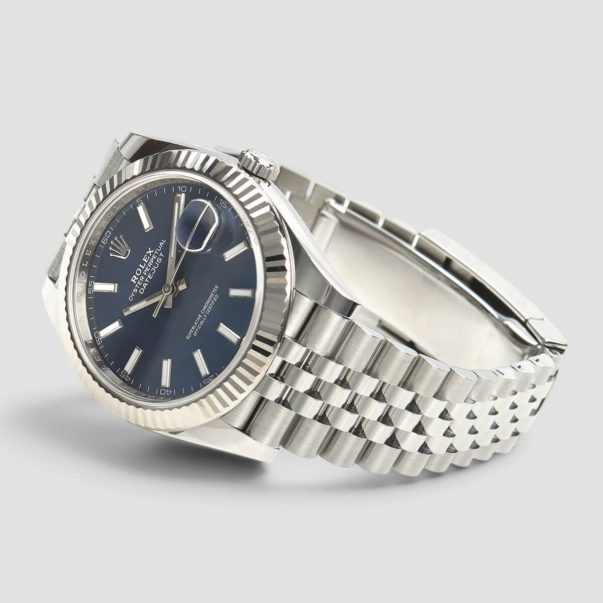 Datejust 41 Blue Index Dial Jubilee