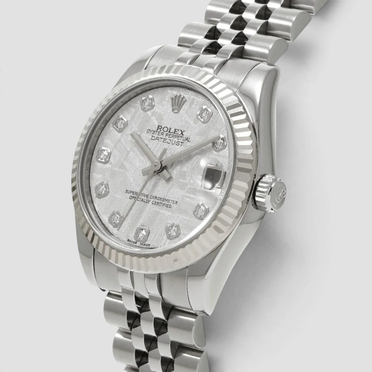 Datejust Meteorite Dial Diamond Jubilee
