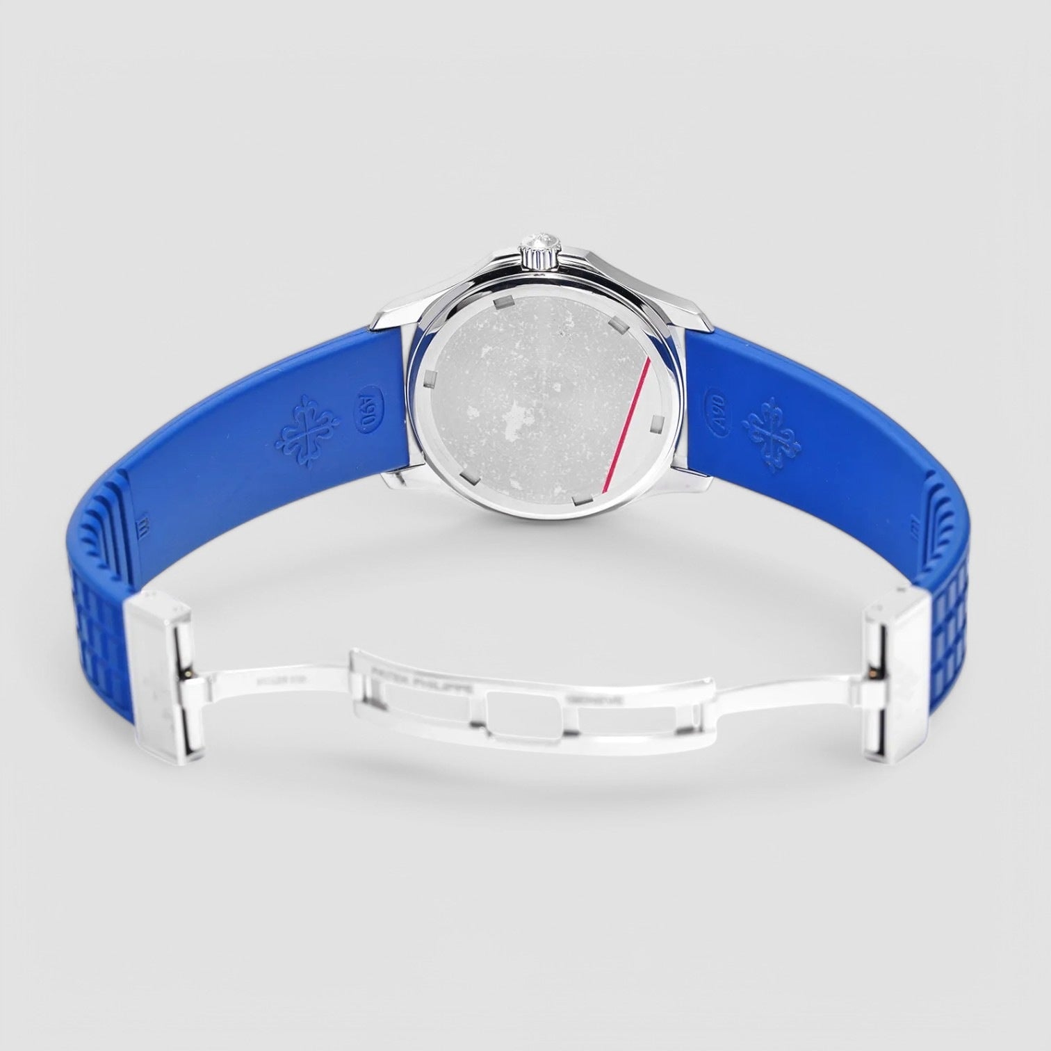 Aquanaut Quartz Diamond Blue Dial Ladies Watch