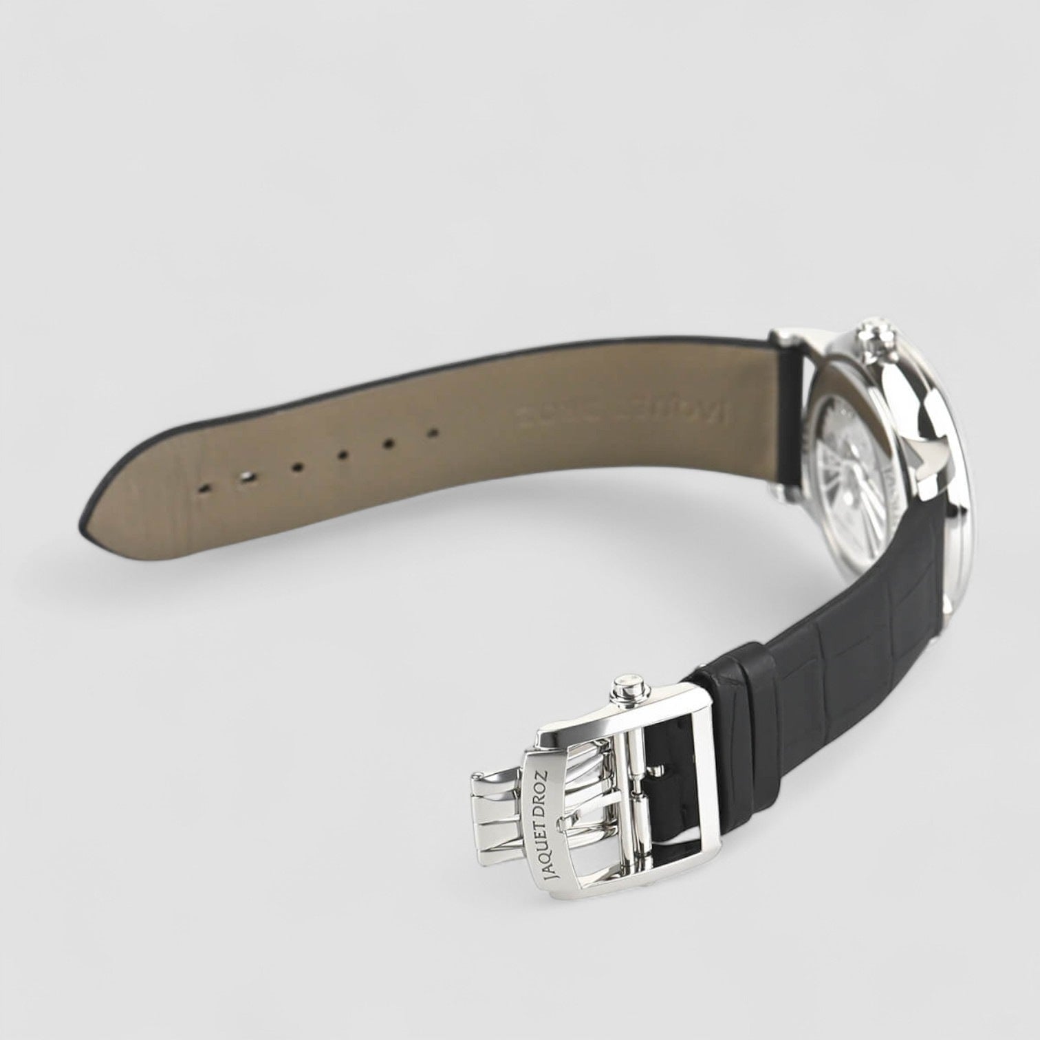 Legend Geneva Grande Seconde Quantieme SS Silver Dial