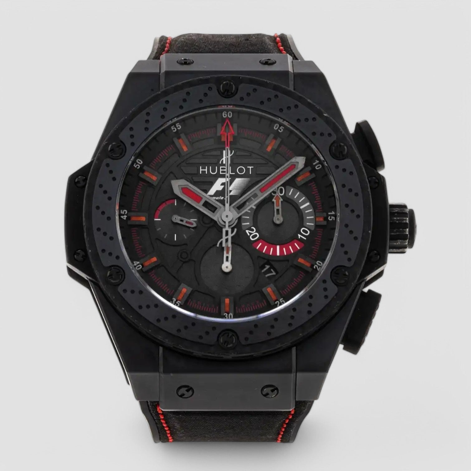 King Power Chronograph Automatic Black Dial Unisex Watch