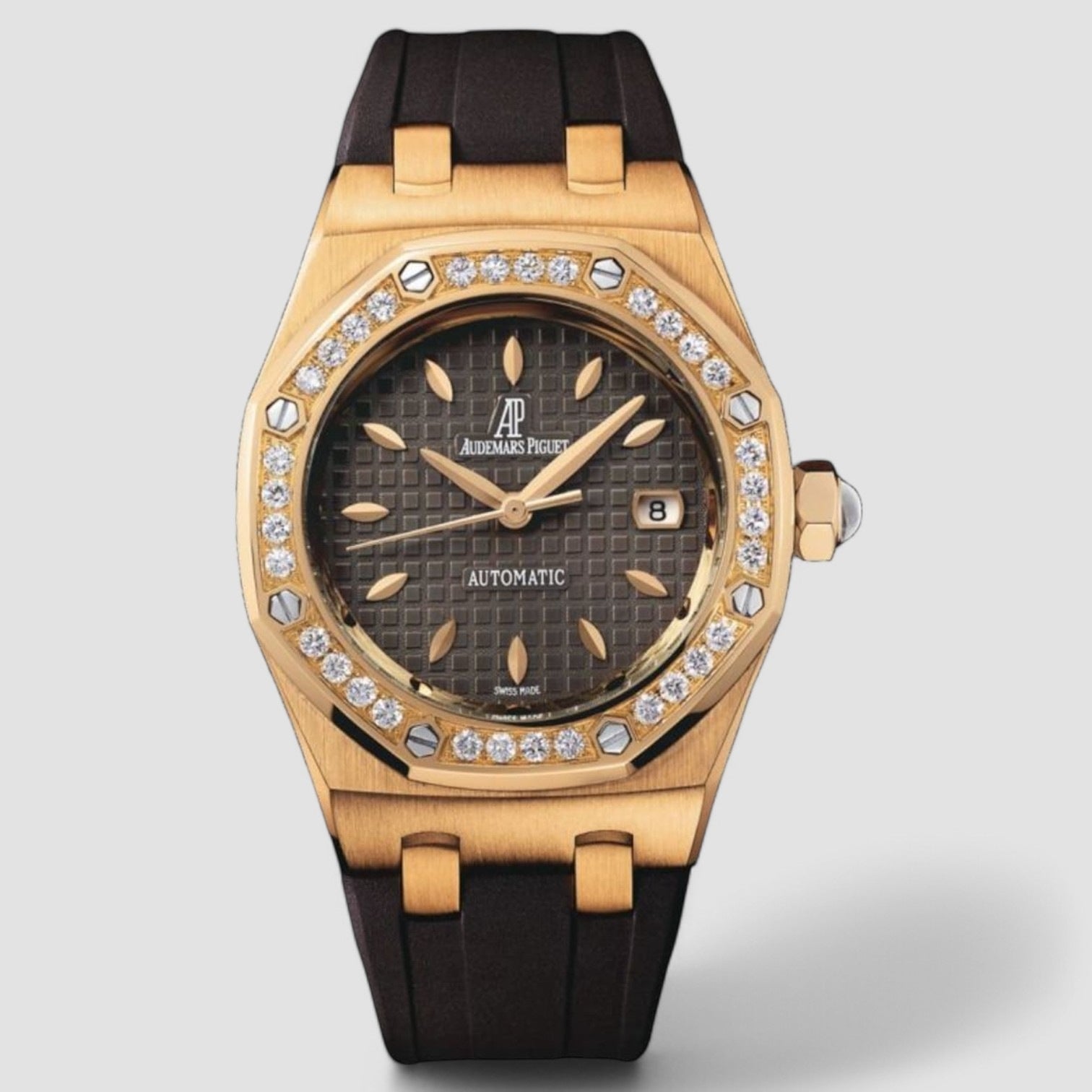 Royal Oak Lady Ladies Quartz Rose Gold