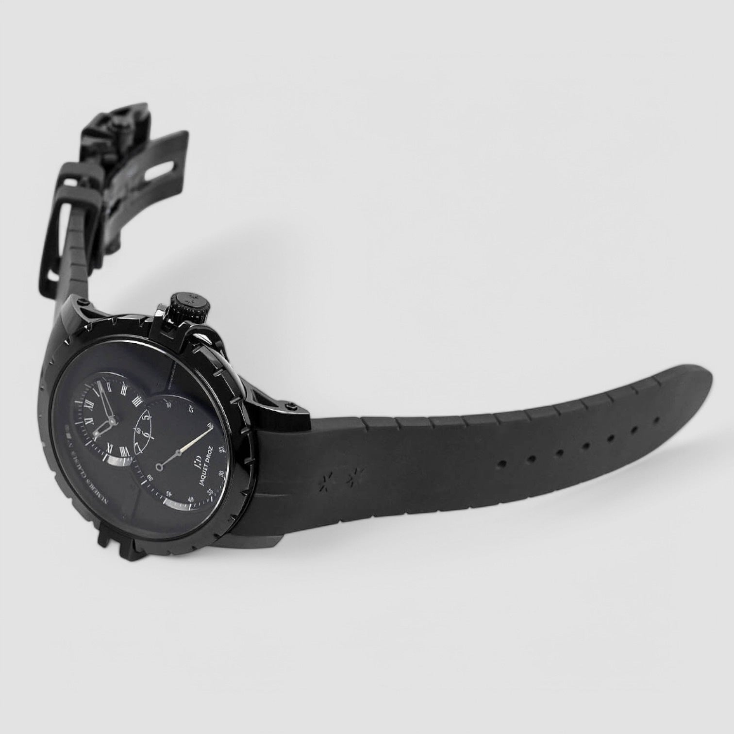 Grande Seconde Ceramique Black Dial