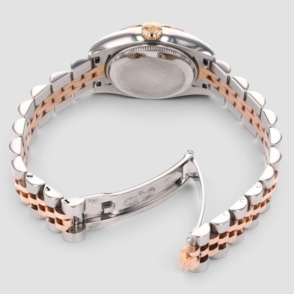 Lady-Datejust 26 Black Computer Diamond Dial Jubilee