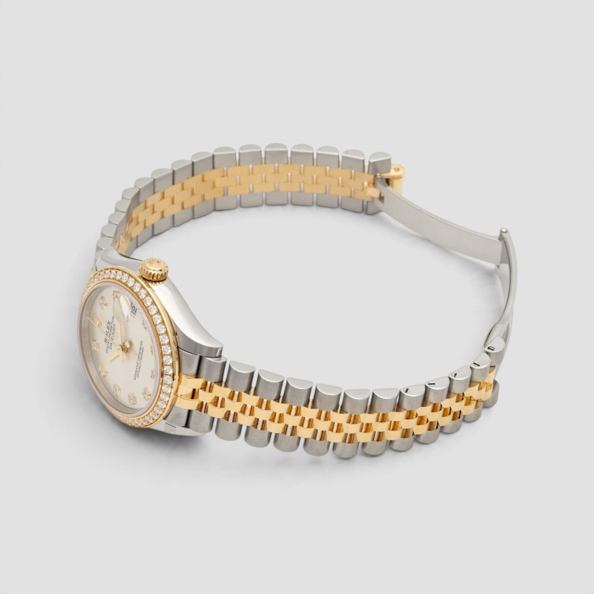Datejust 31 Silver Diamond Dial